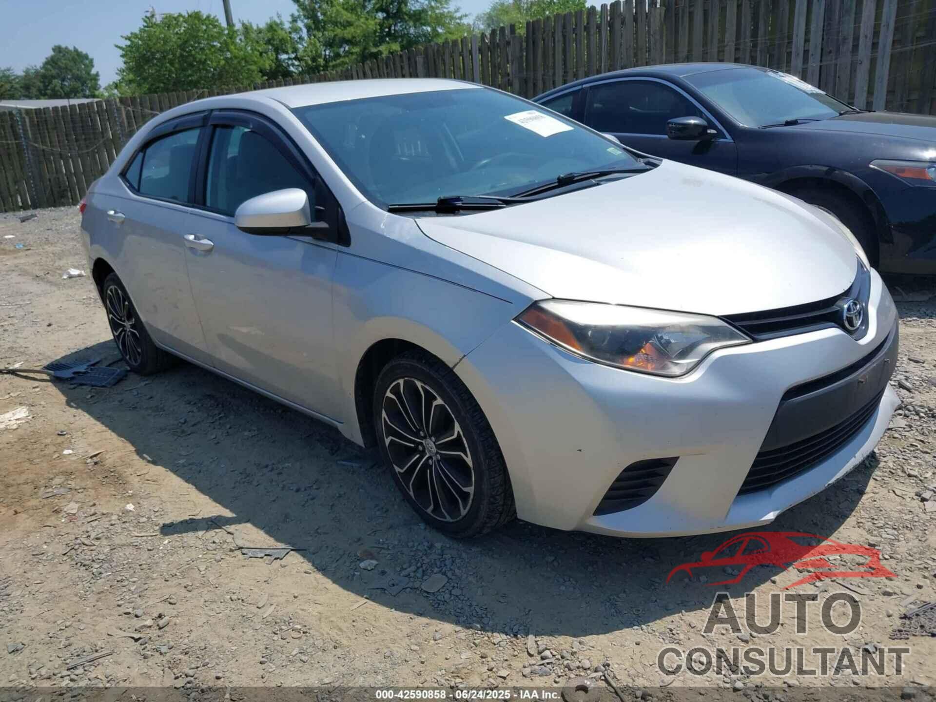 TOYOTA COROLLA 2014 - 2T1BURHE0EC068426