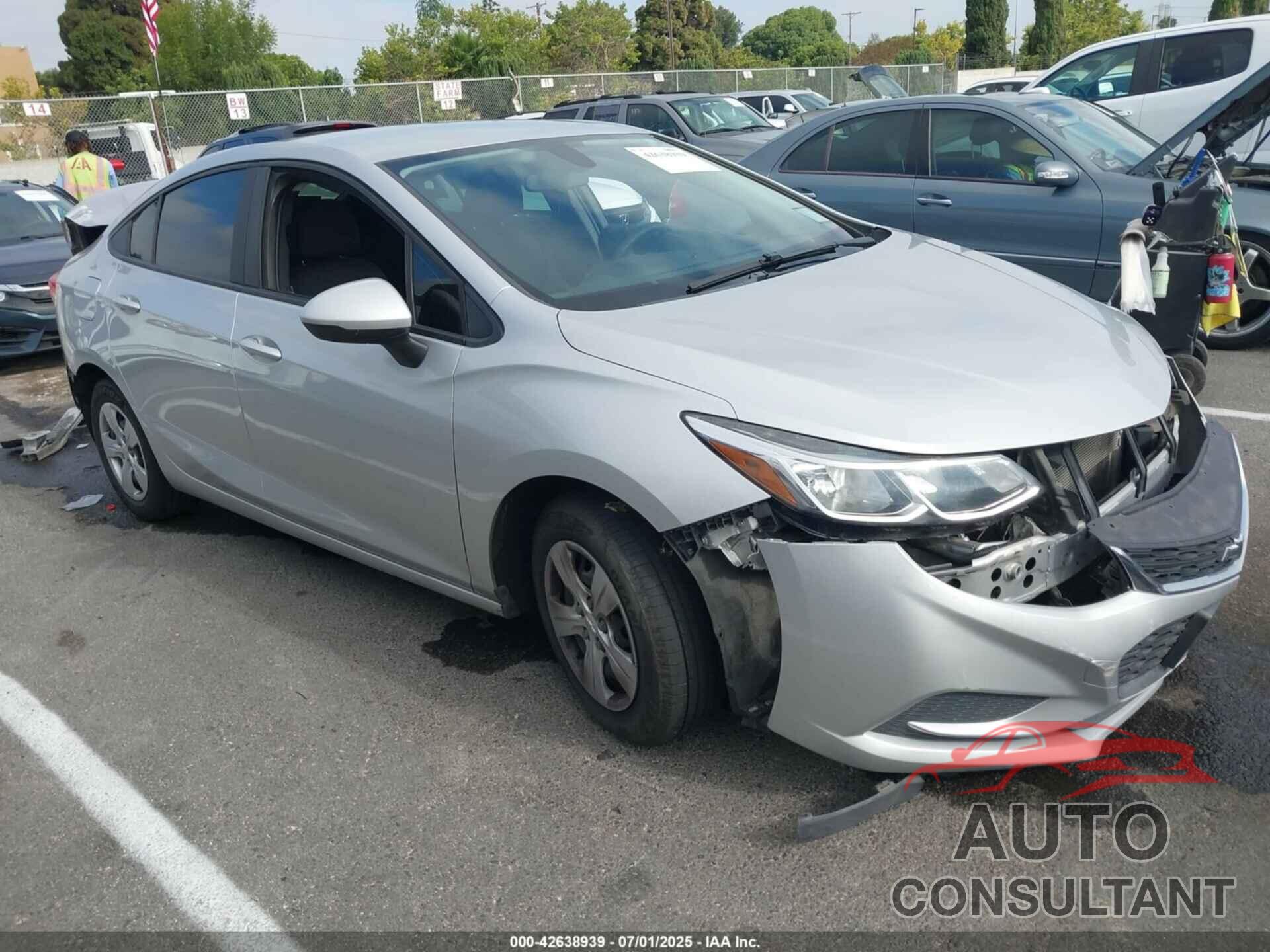 CHEVROLET CRUZE 2017 - 3G1BC5SM9HS553062
