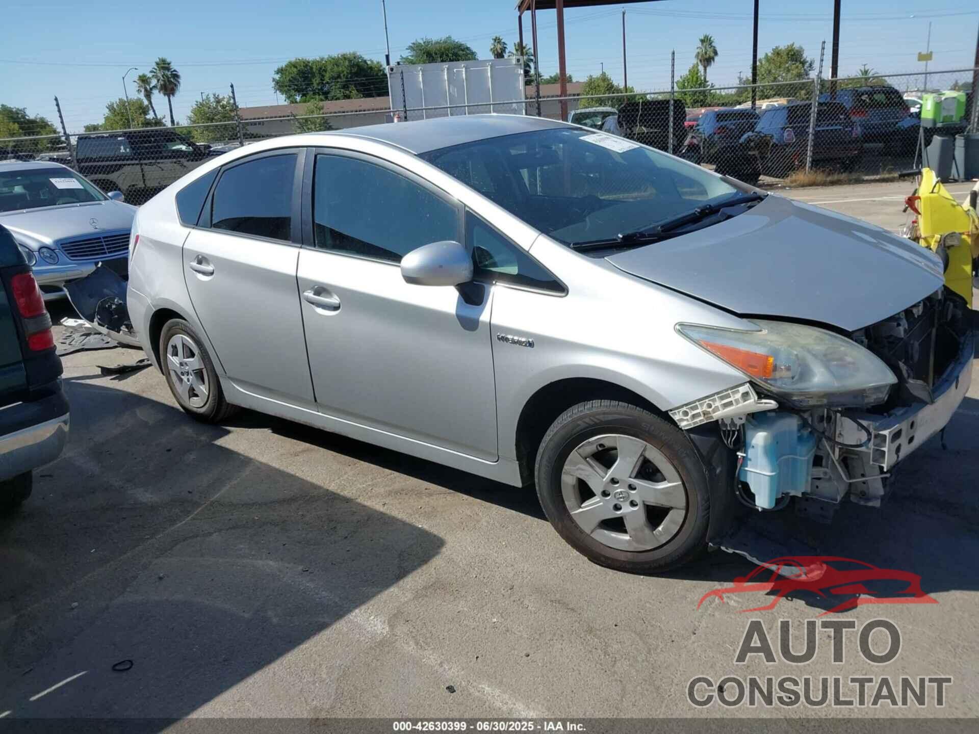 TOYOTA PRIUS 2010 - JTDKN3DU3A0057481