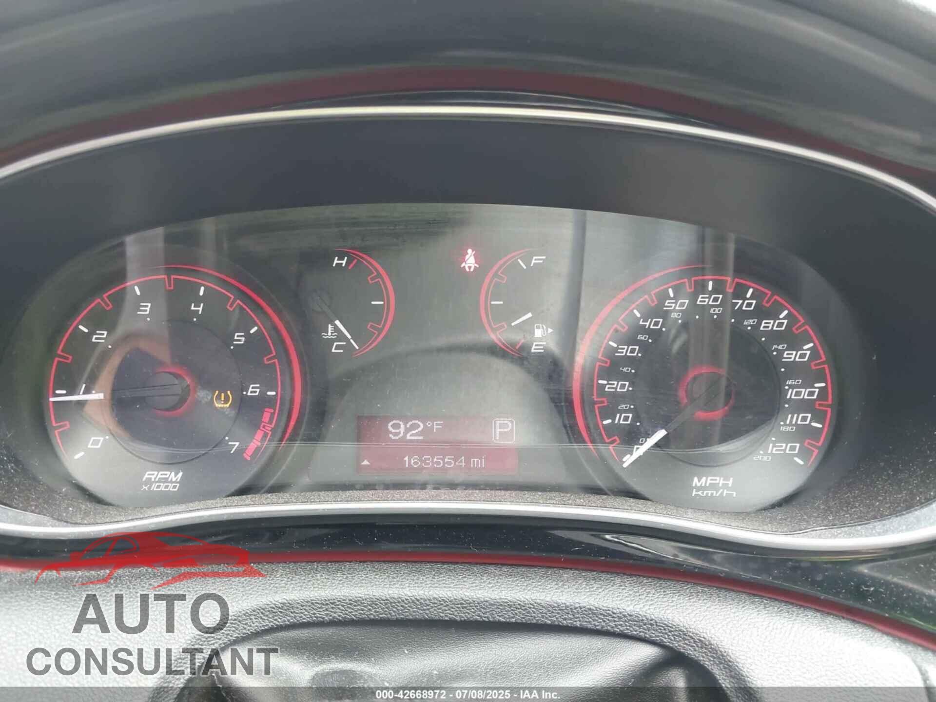 DODGE DART 2015 - 1C3CDFAAXFD150327