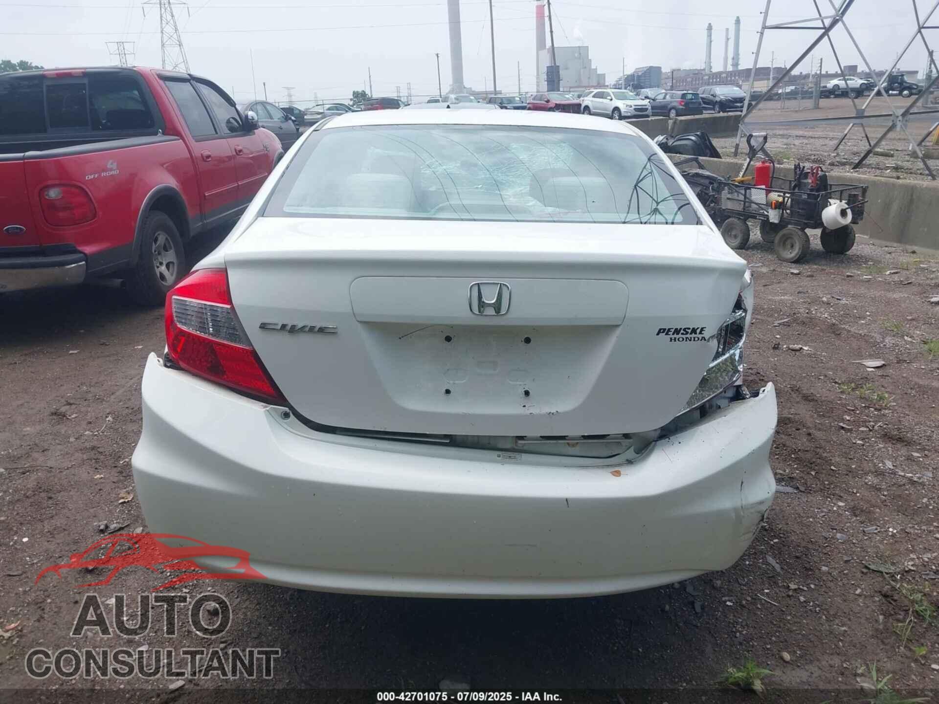 HONDA CIVIC 2012 - 19XFB2F5XCE017595