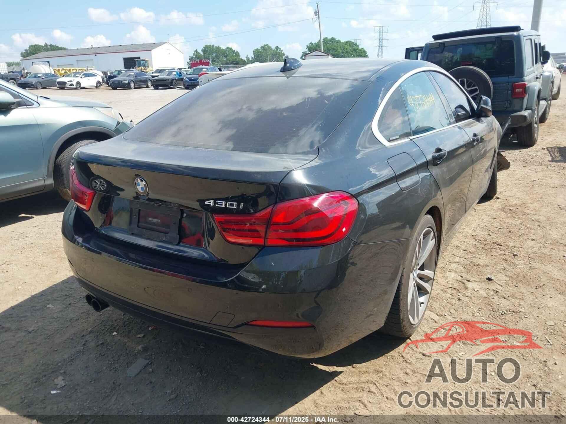 BMW 430I GRAN COUPE 2018 - WBA4J1C51JBG77723