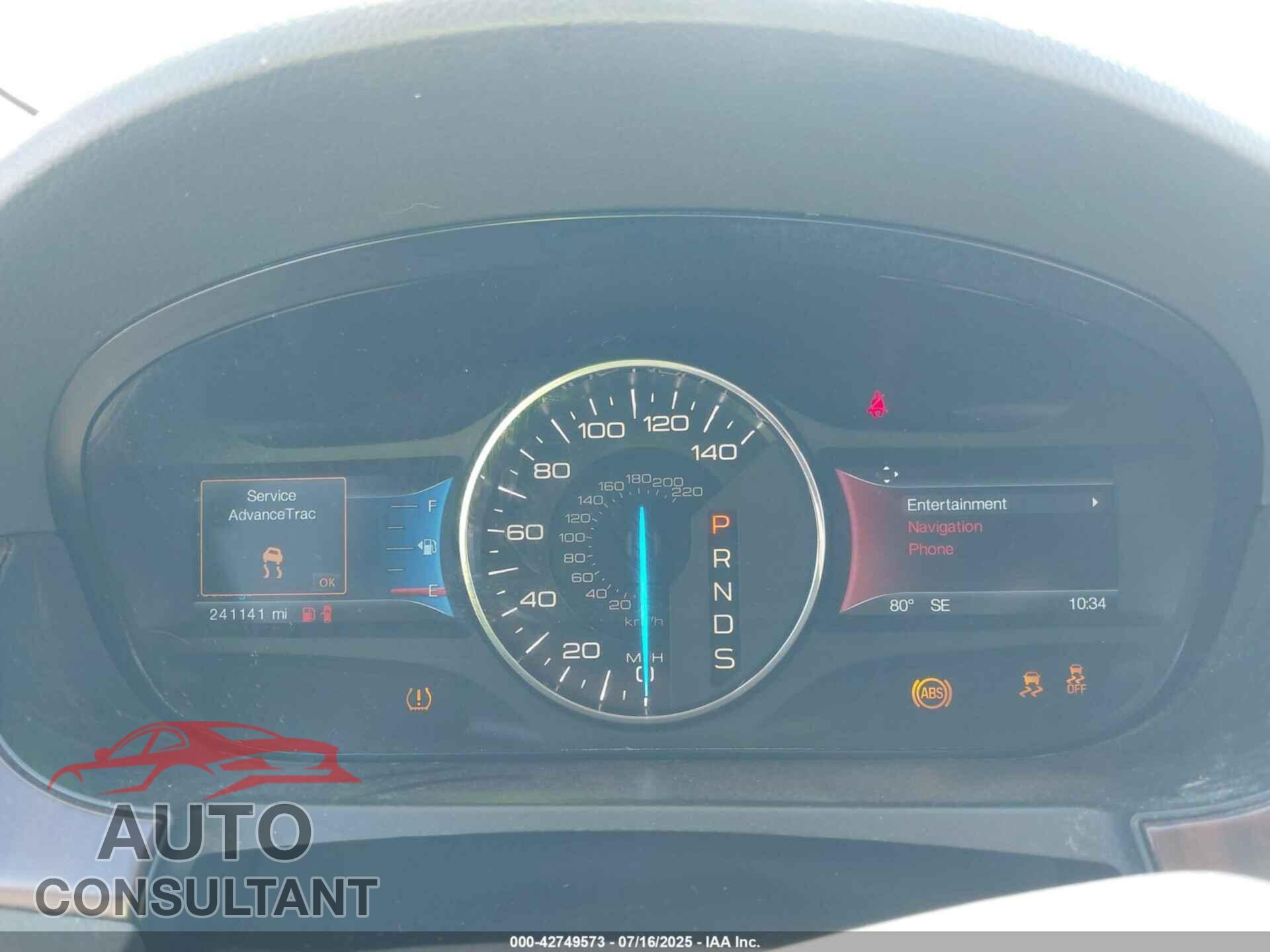 FORD EDGE 2014 - 2FMDK4KCXEBA34166