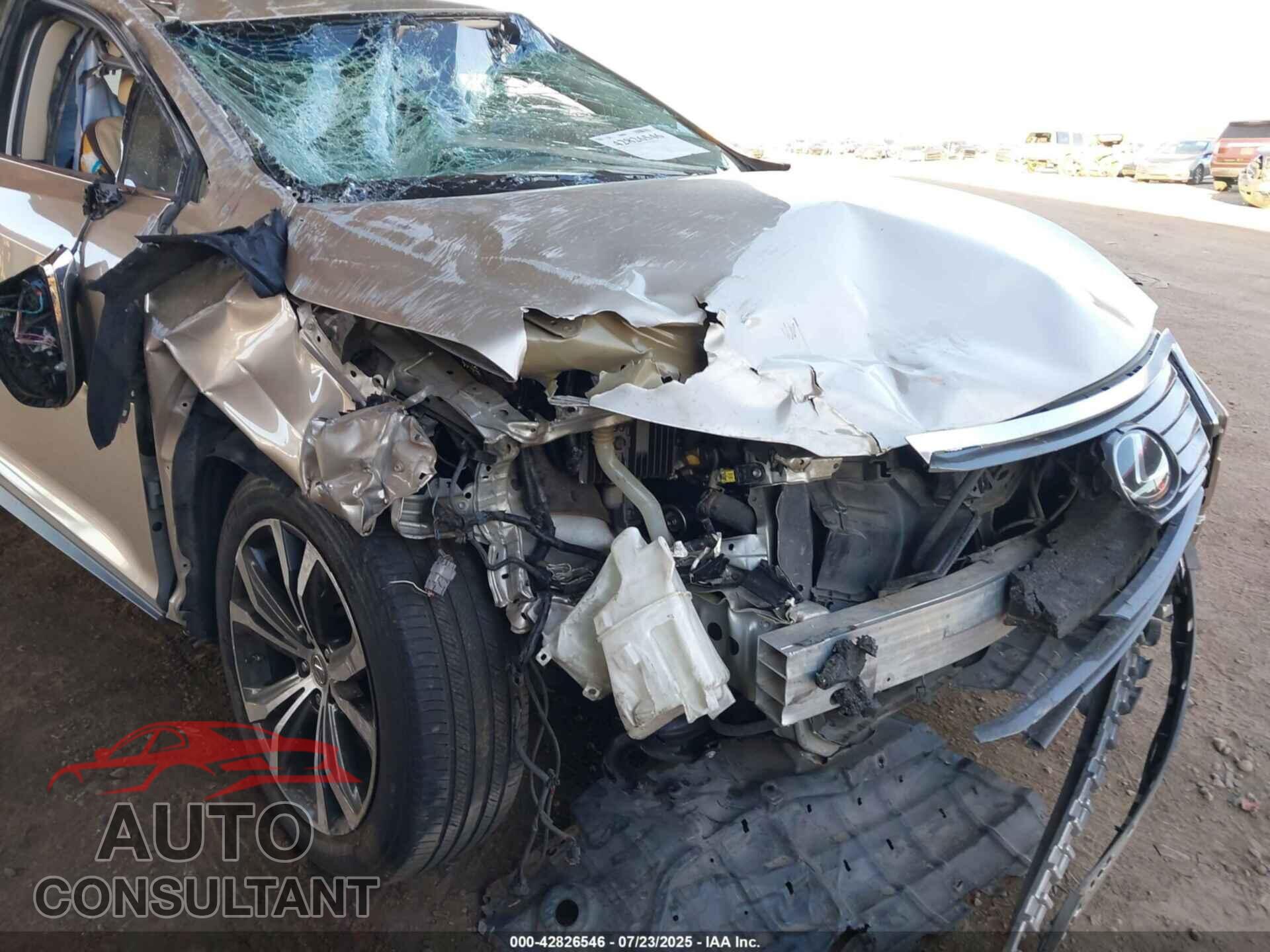 LEXUS RX 350 2017 - 2T2ZZMCA1HC087784