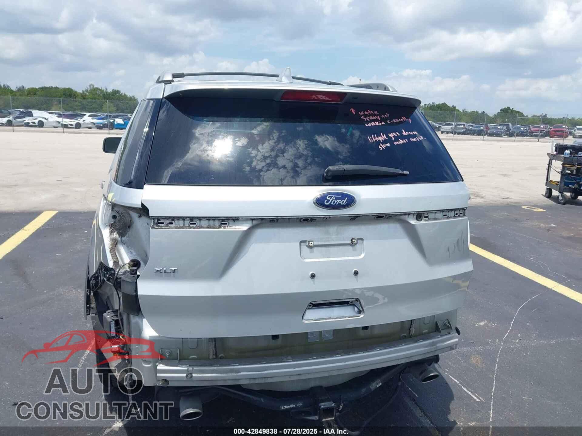 FORD EXPLORER 2017 - 1FM5K7D88HGA26059