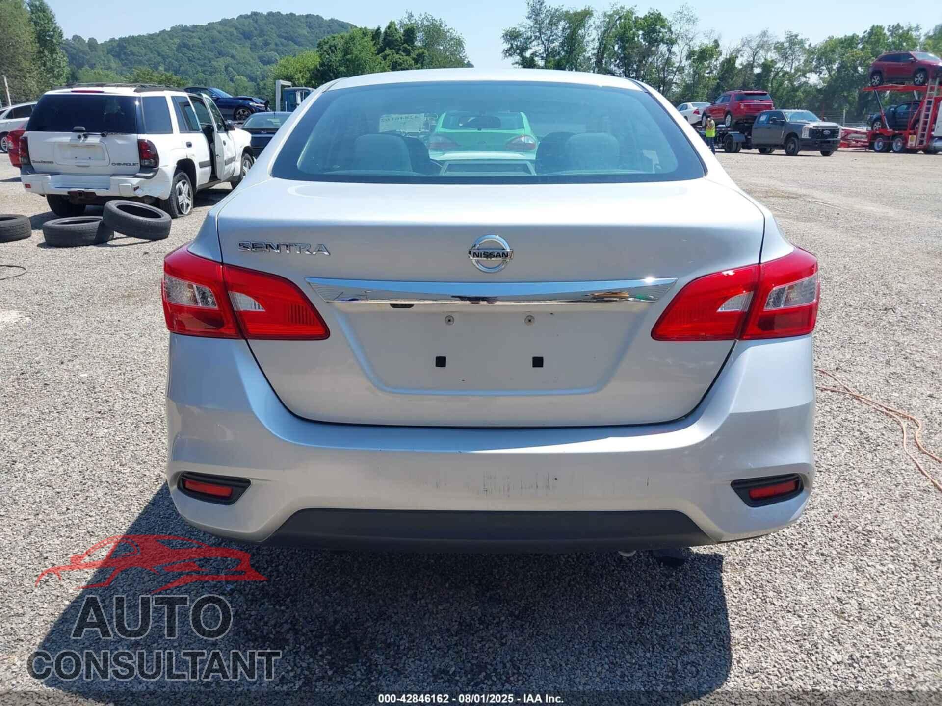 NISSAN SENTRA 2019 - 3N1AB7AP1KY278002