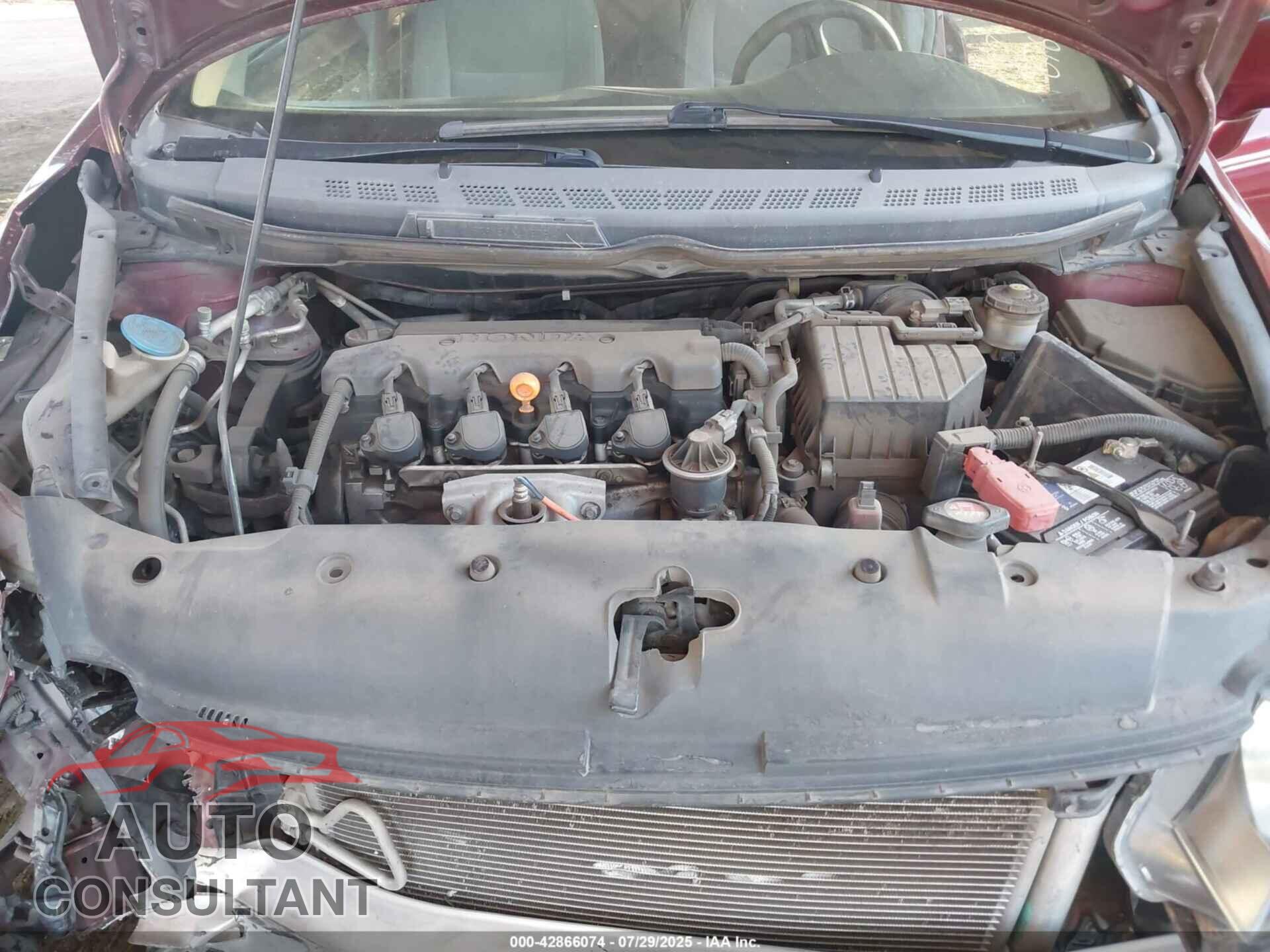 HONDA CIVIC 2009 - 19XFA16599E046012