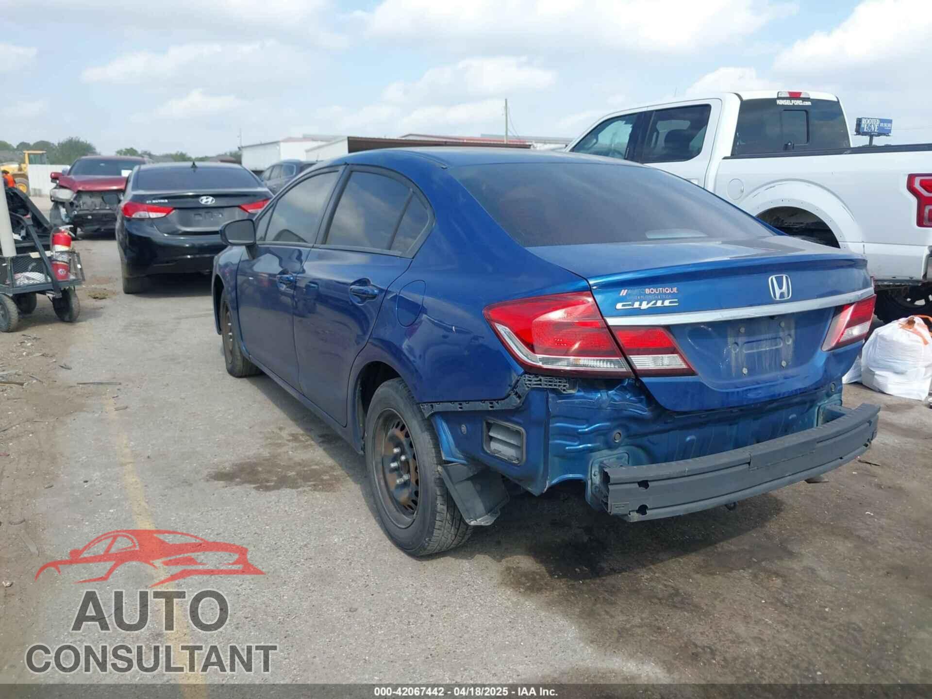 HONDA CIVIC 2015 - 19XFB2F56FE217071