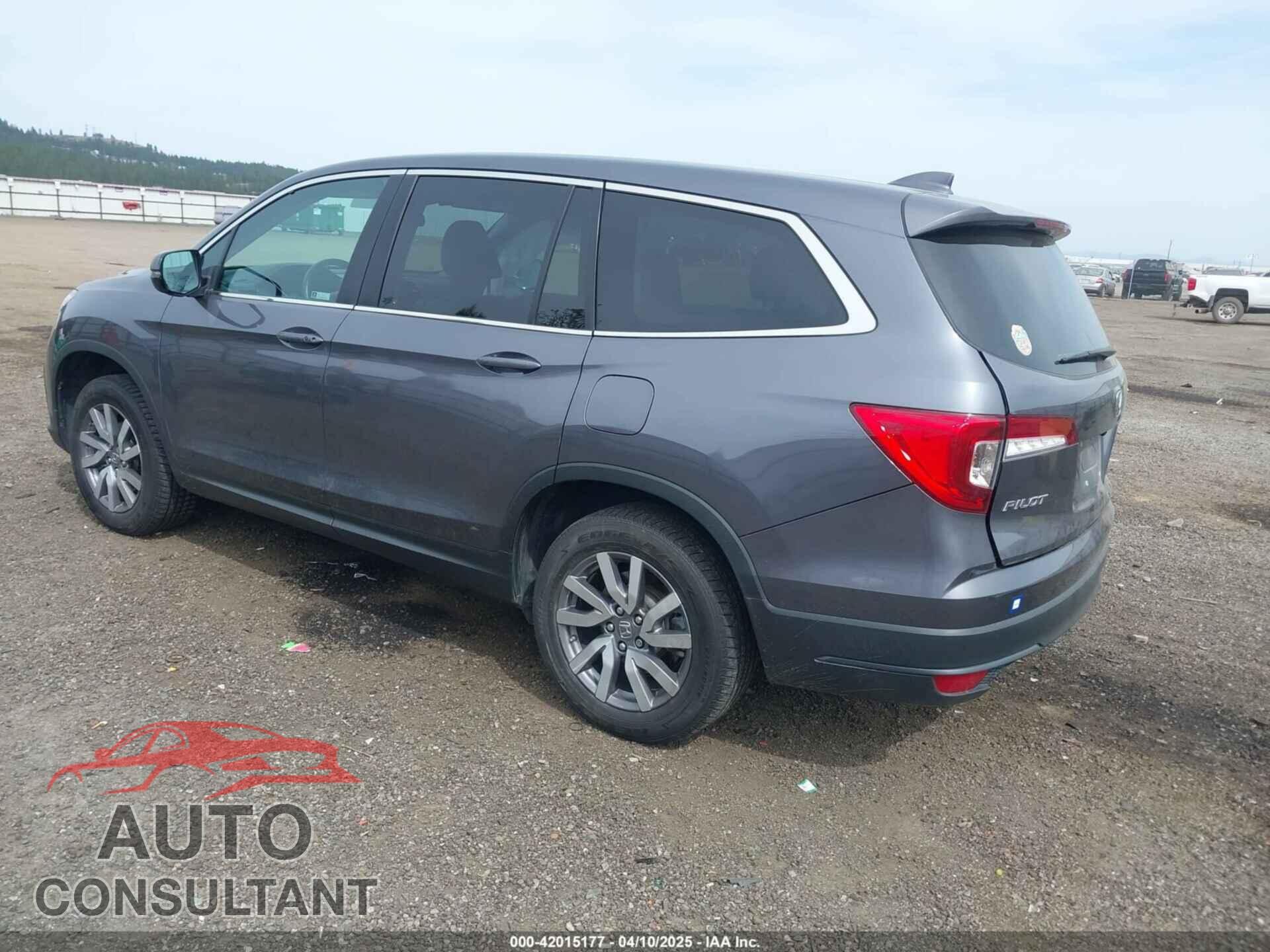 HONDA PILOT 2019 - 5FNYF6H37KB084065