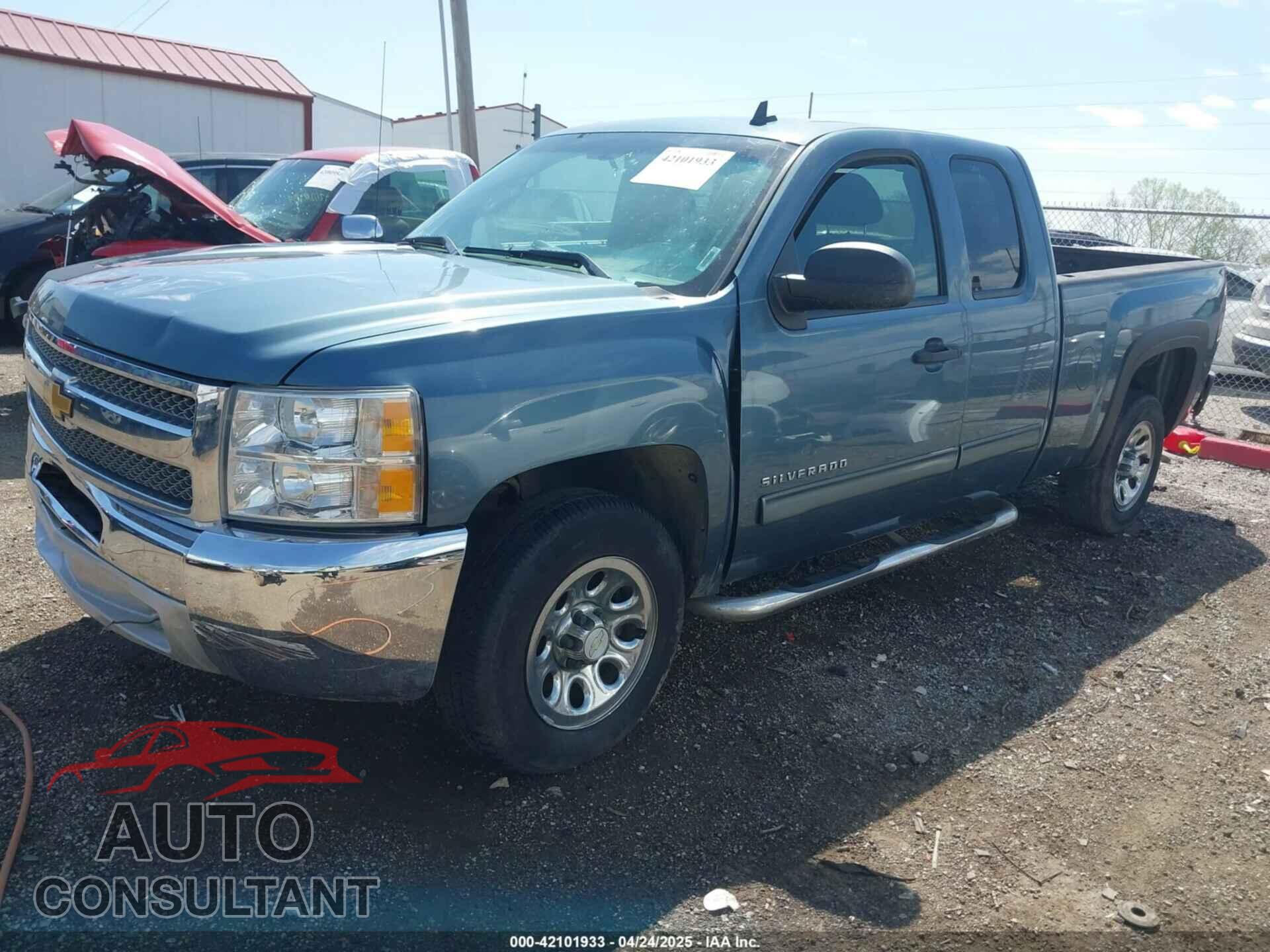 CHEVROLET SILVERADO 1500 2012 - 1GCRCREA3CZ276077