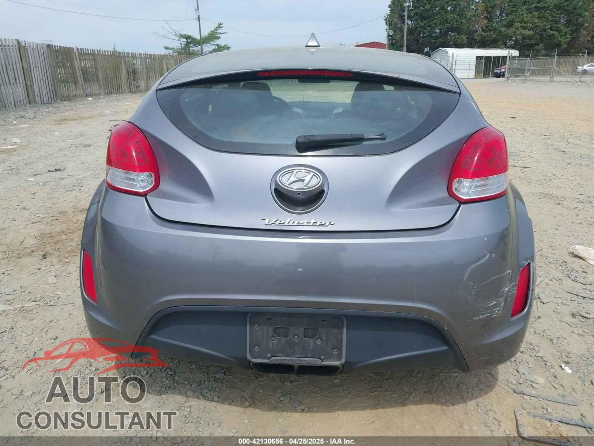 HYUNDAI VELOSTER 2017 - KMHTC6AD5HU305941