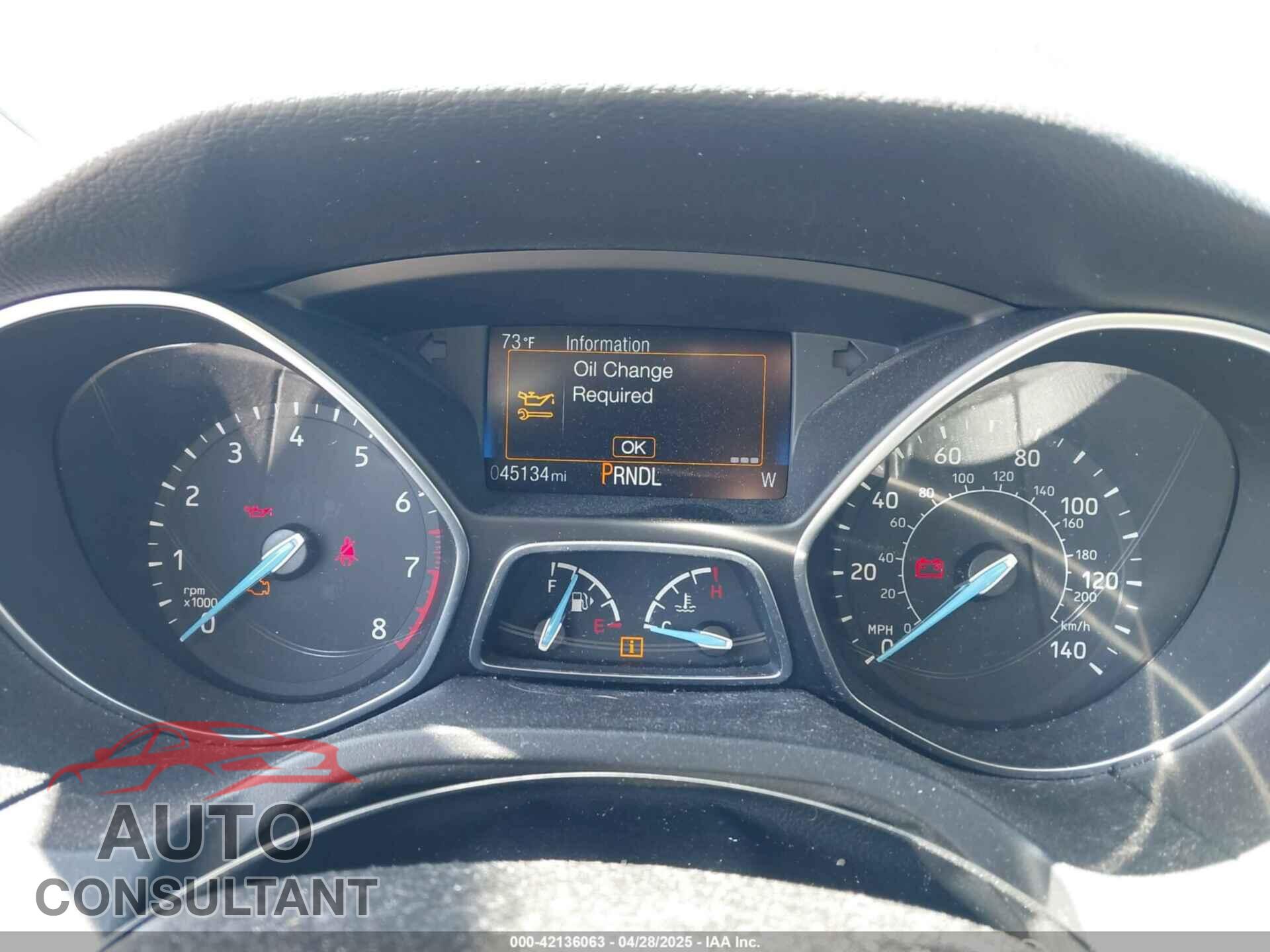 FORD FOCUS 2017 - 1FADP3F2XHL297608