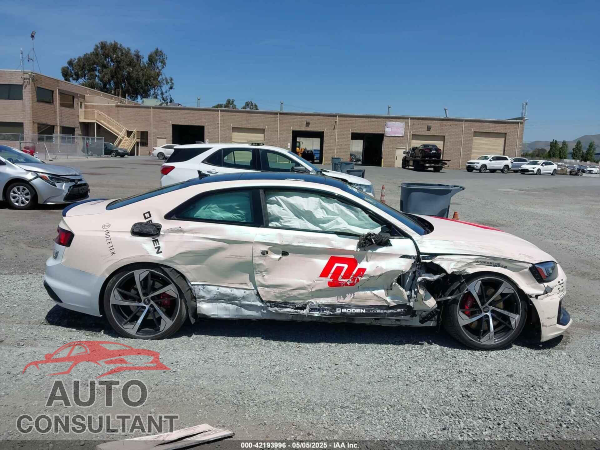 AUDI RS 5 2018 - WUAPWAF55JA903152