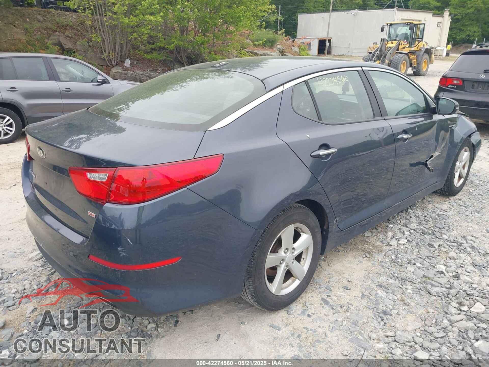 KIA OPTIMA 2015 - KNAGM4A79F5600546