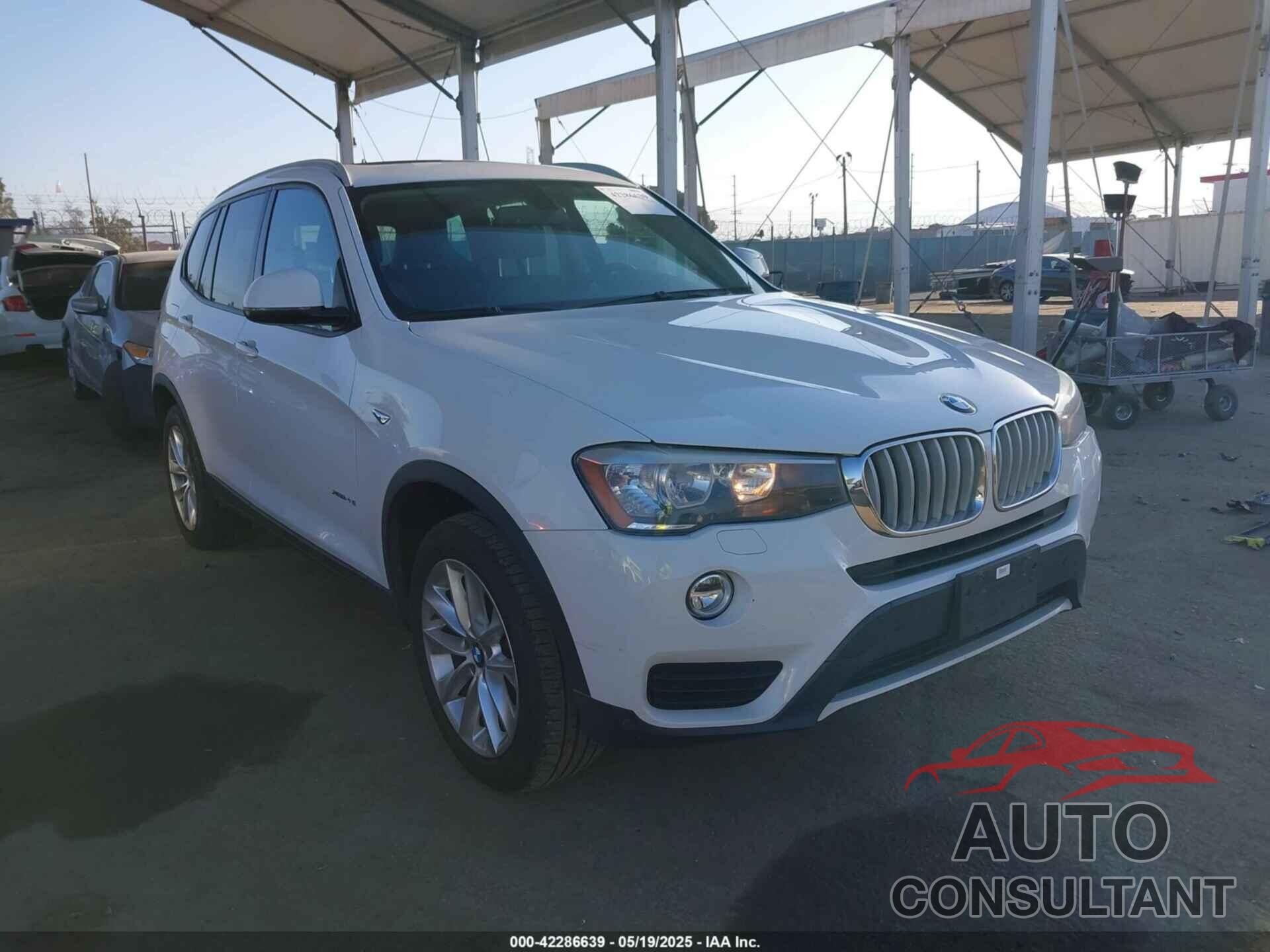 BMW X3 2017 - 5UXWX9C52H0T03437