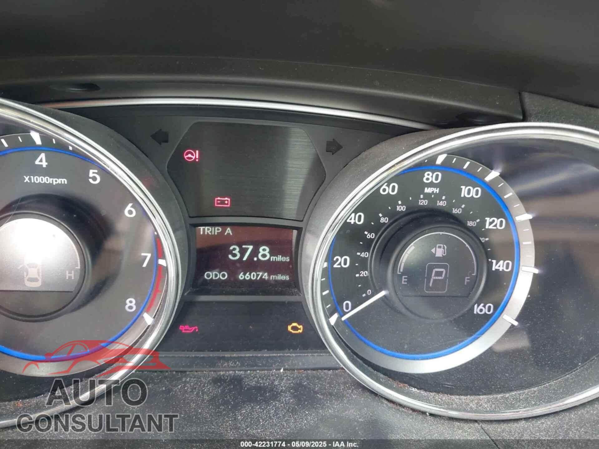 HYUNDAI SONATA 2014 - 5NPEB4AC5EH833884