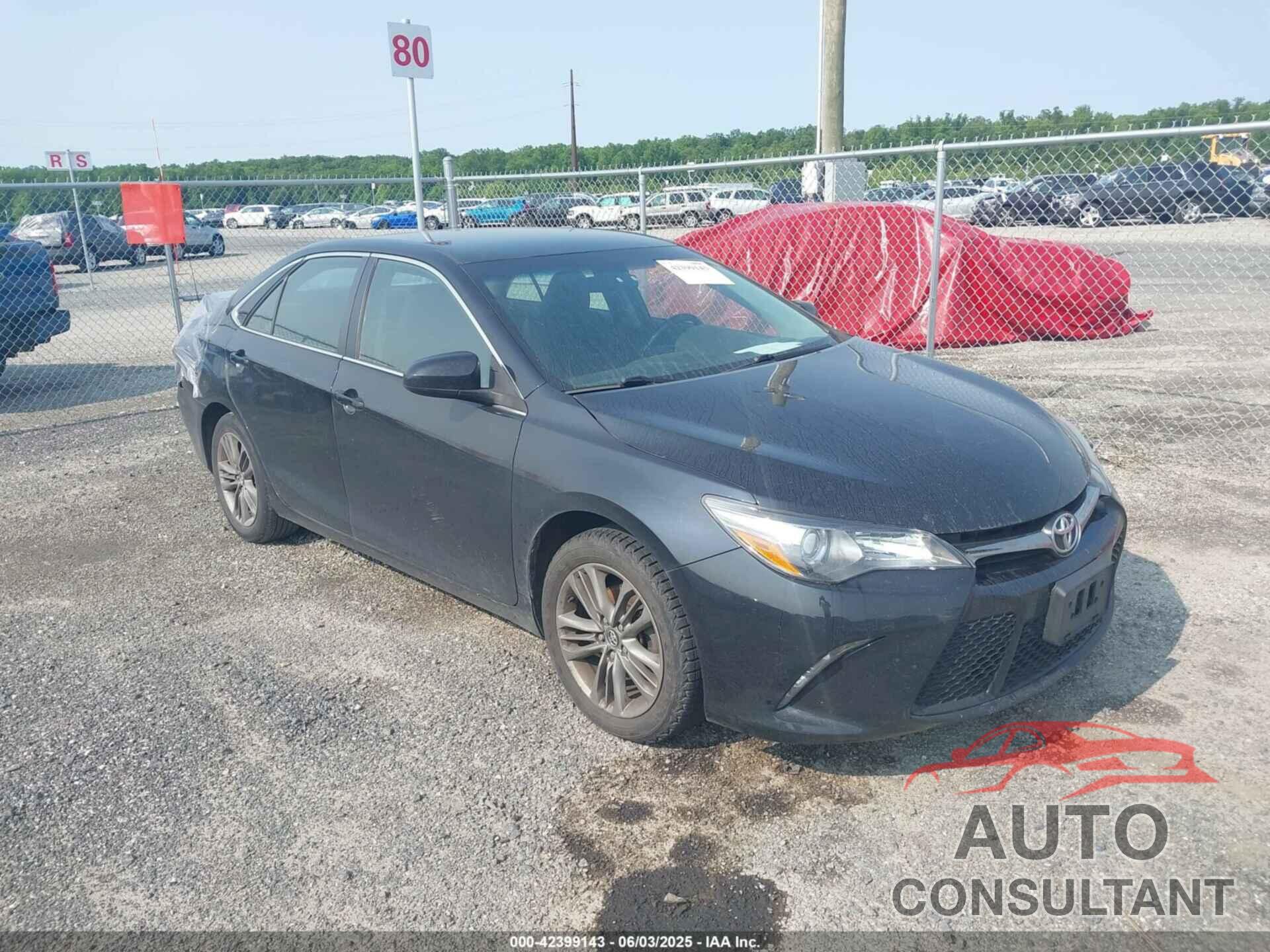 TOYOTA CAMRY 2017 - 4T1BF1FK0HU650727