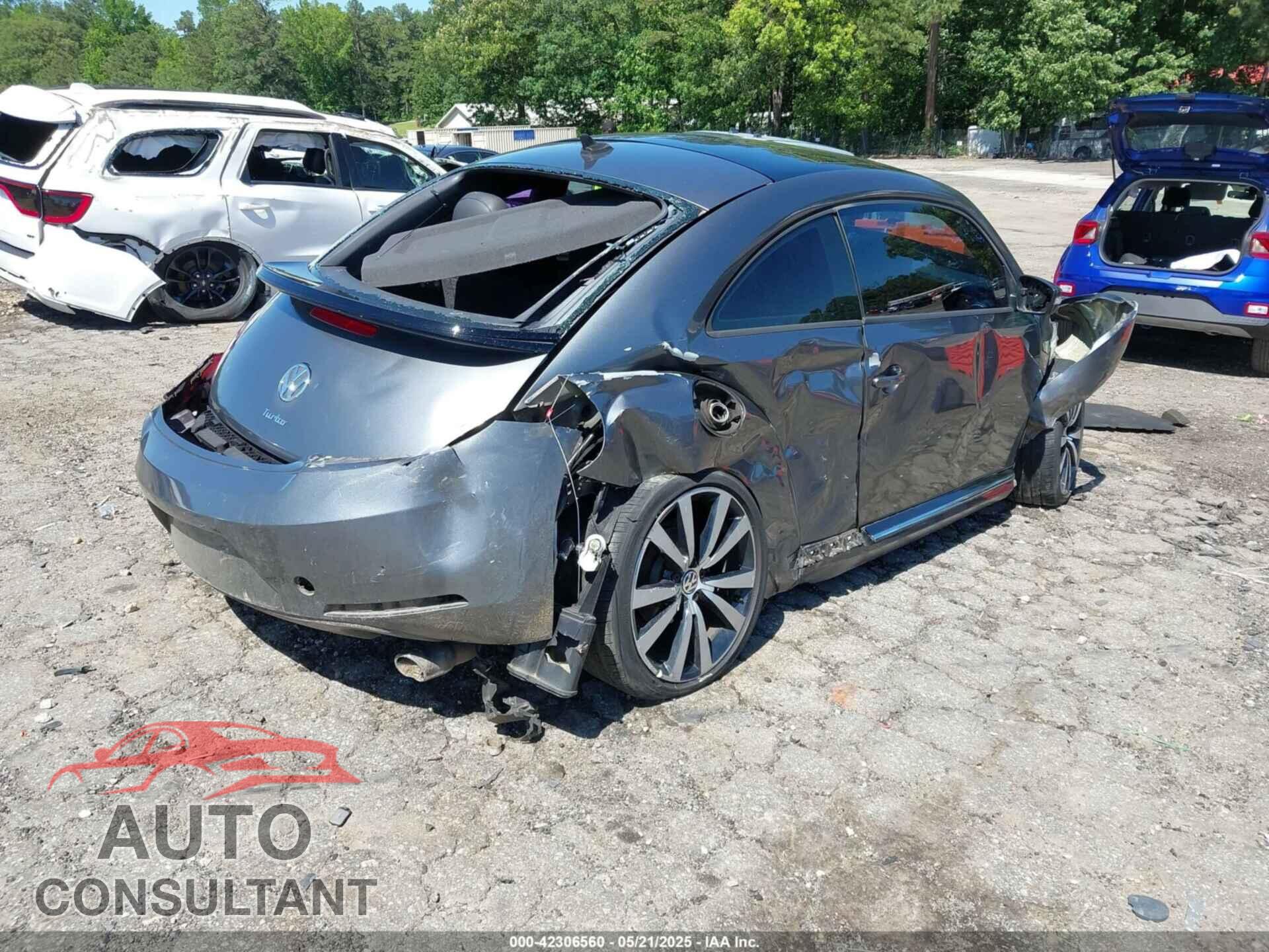 VOLKSWAGEN BEETLE 2012 - 3VWV87AT9CM625740