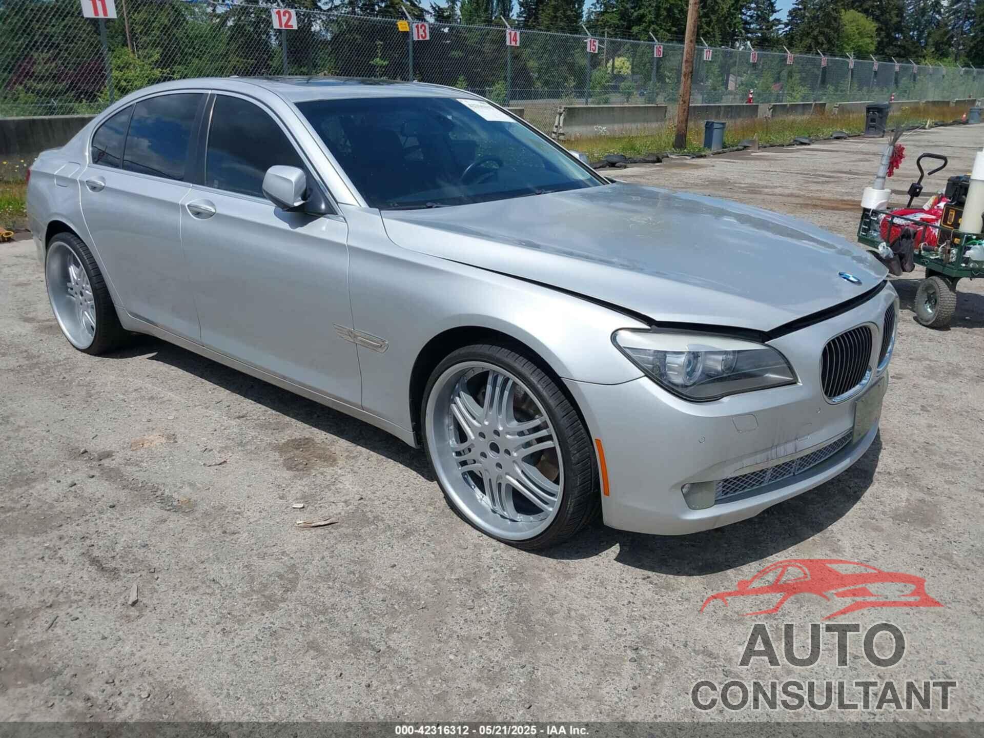 BMW 750I 2009 - WBAKA83569CY33838