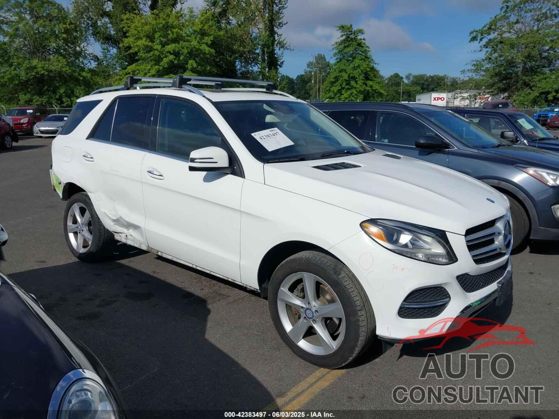 MERCEDES-BENZ GLE 350 2017 - 4JGDA5HB4HA937128