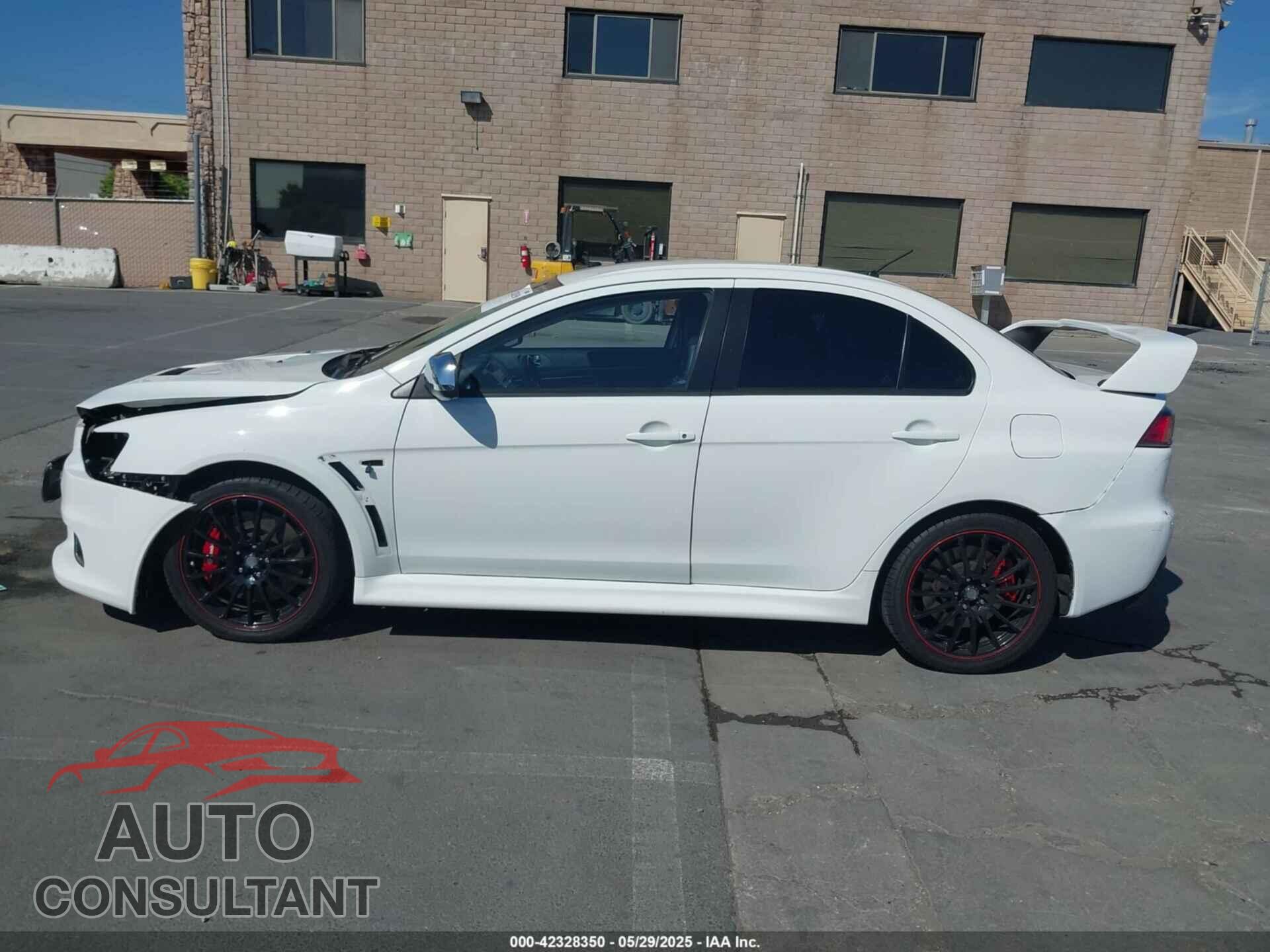 MITSUBISHI LANCER EVOLUTION 2012 - JA32W8FV8CU015978