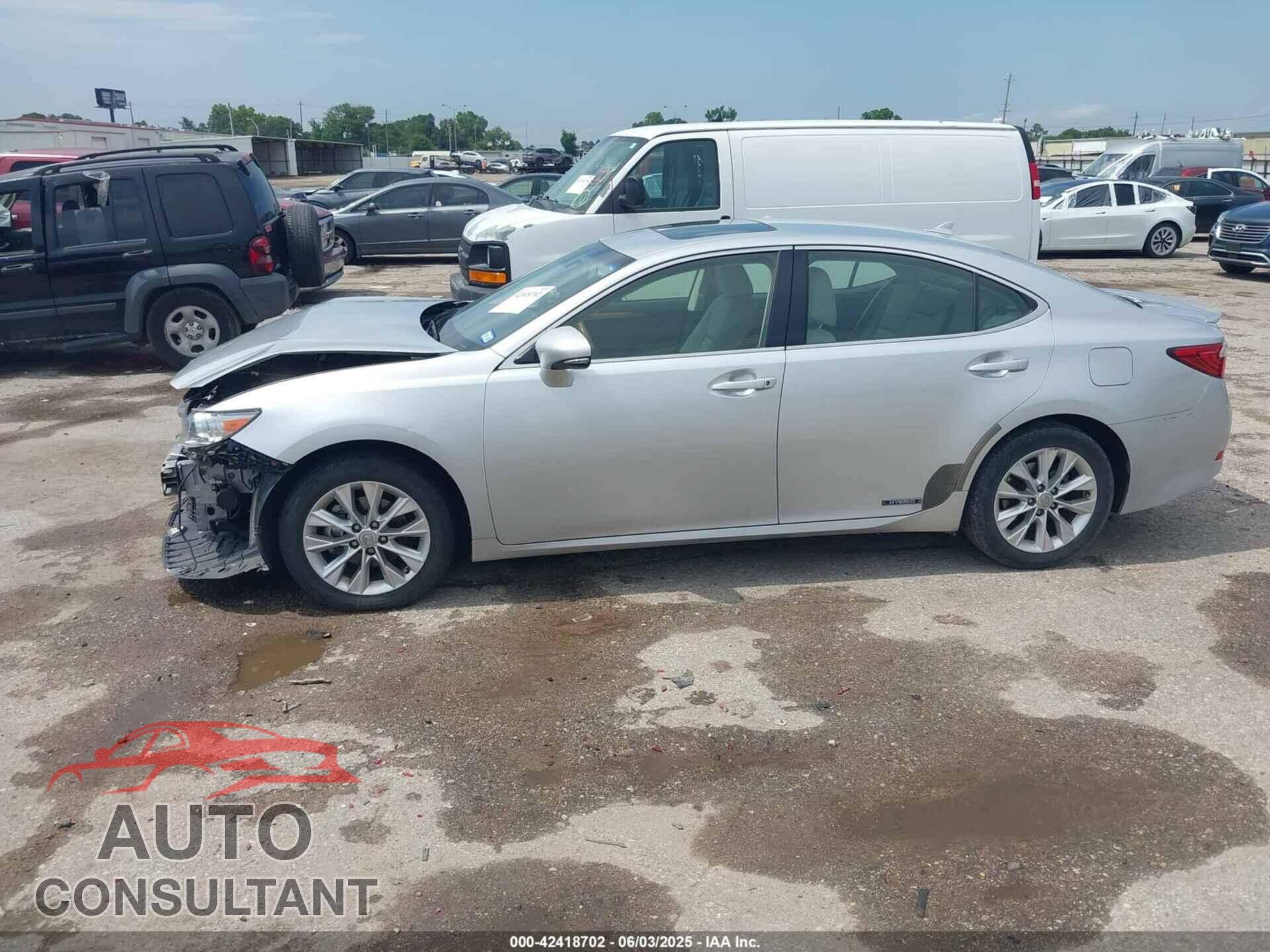 LEXUS ES 300H 2013 - JTHBW1GG8D2026600