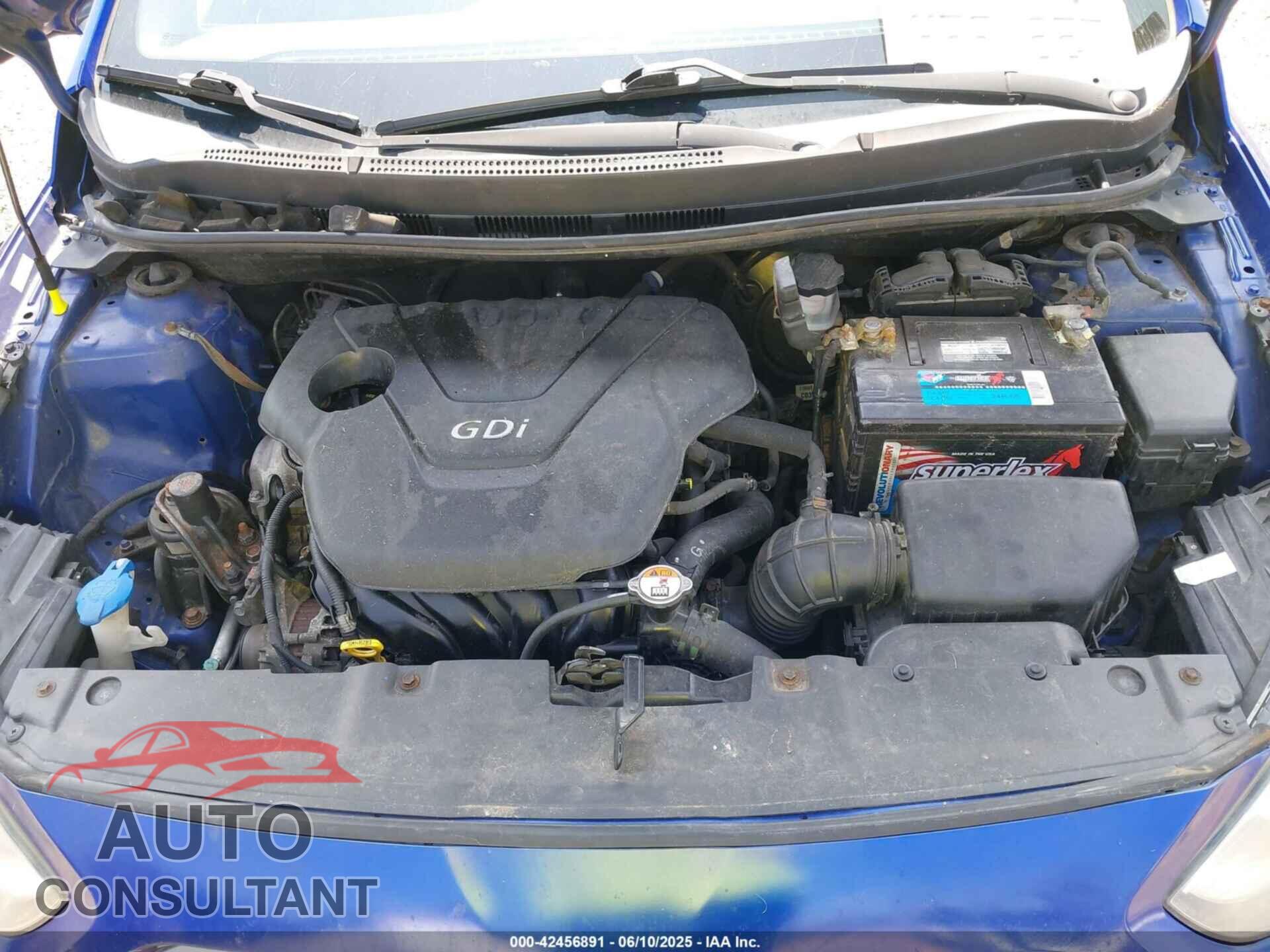 HYUNDAI ACCENT 2013 - KMHCU5AE5DU080981