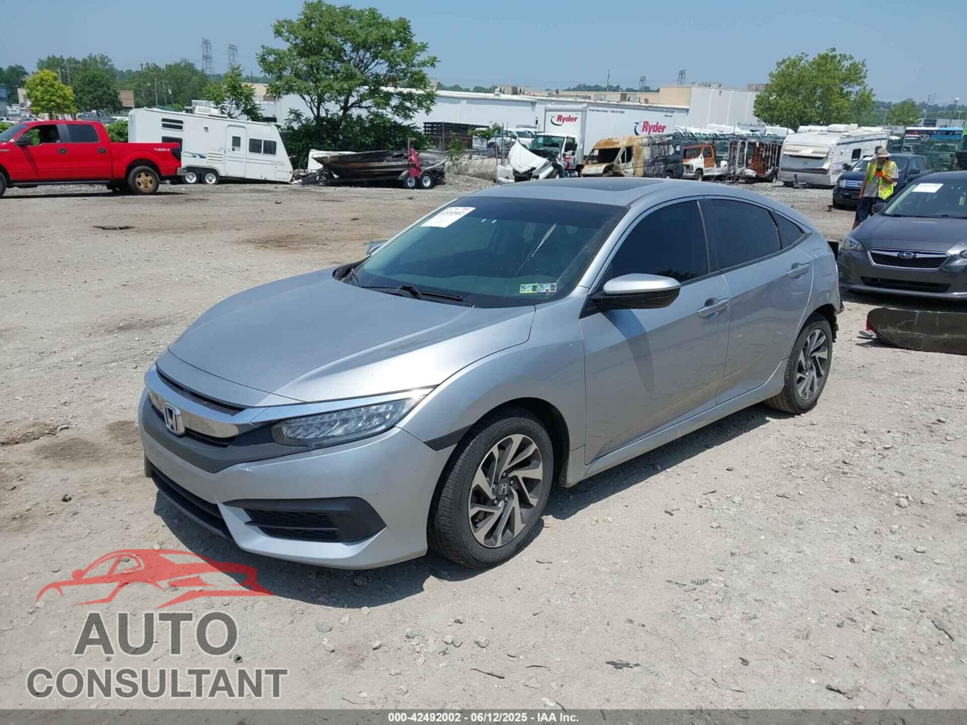HONDA CIVIC 2016 - 19XFC2F77GE216429