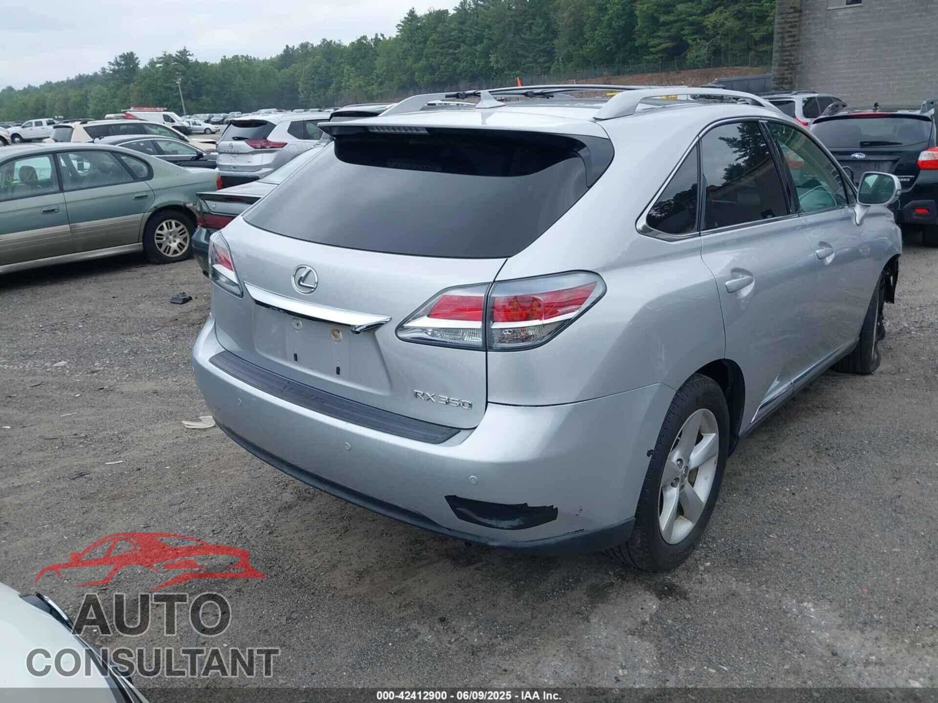 LEXUS RX 350 2013 - 2T2BK1BA9DC187809