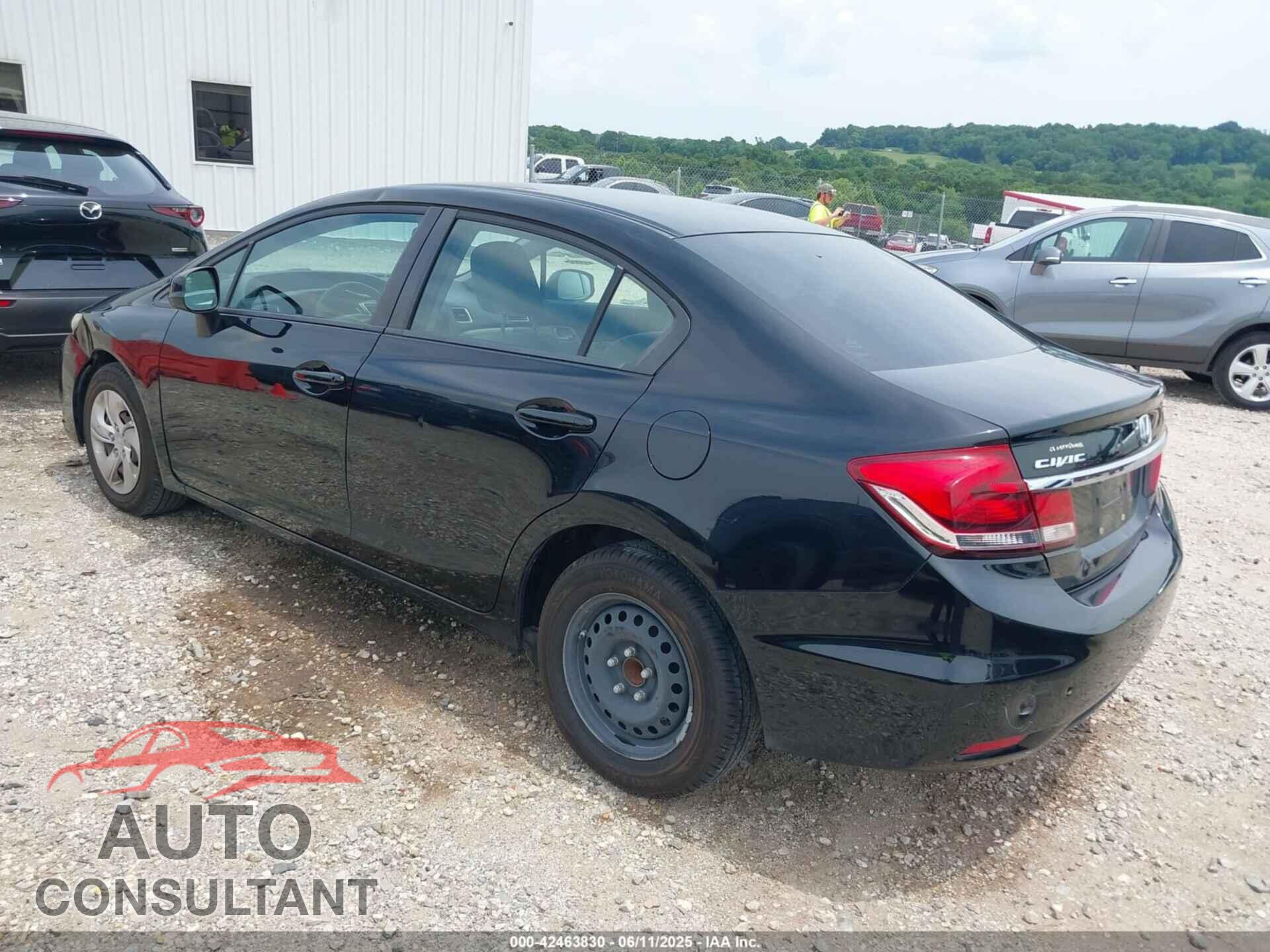 HONDA CIVIC 2013 - 2HGFB2F51DH301933