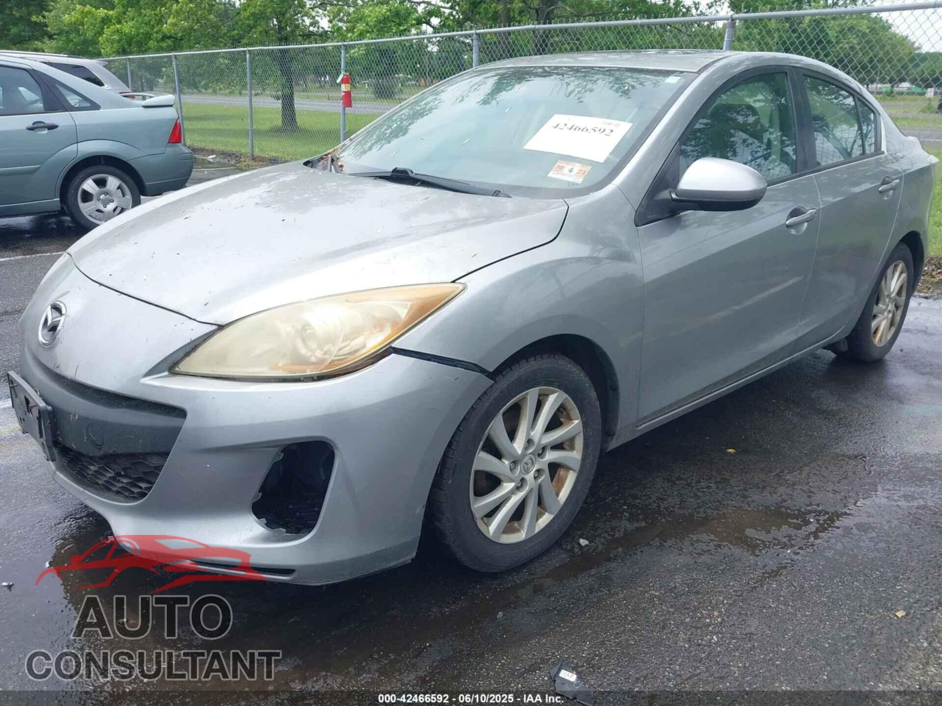 MAZDA MAZDA3 2012 - JM1BL1W85C1639234