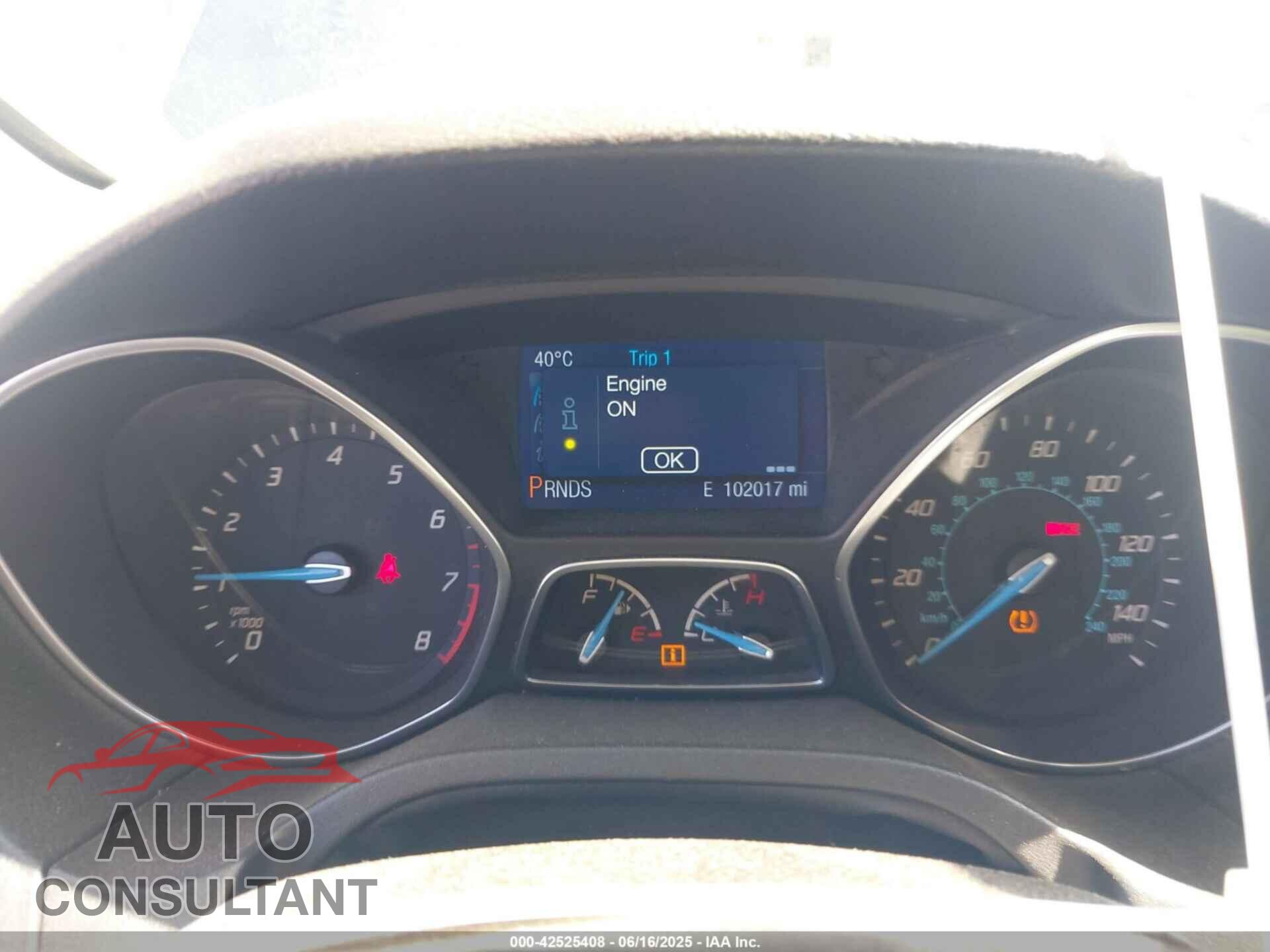 FORD FOCUS 2014 - 1FADP3K2XEL363365