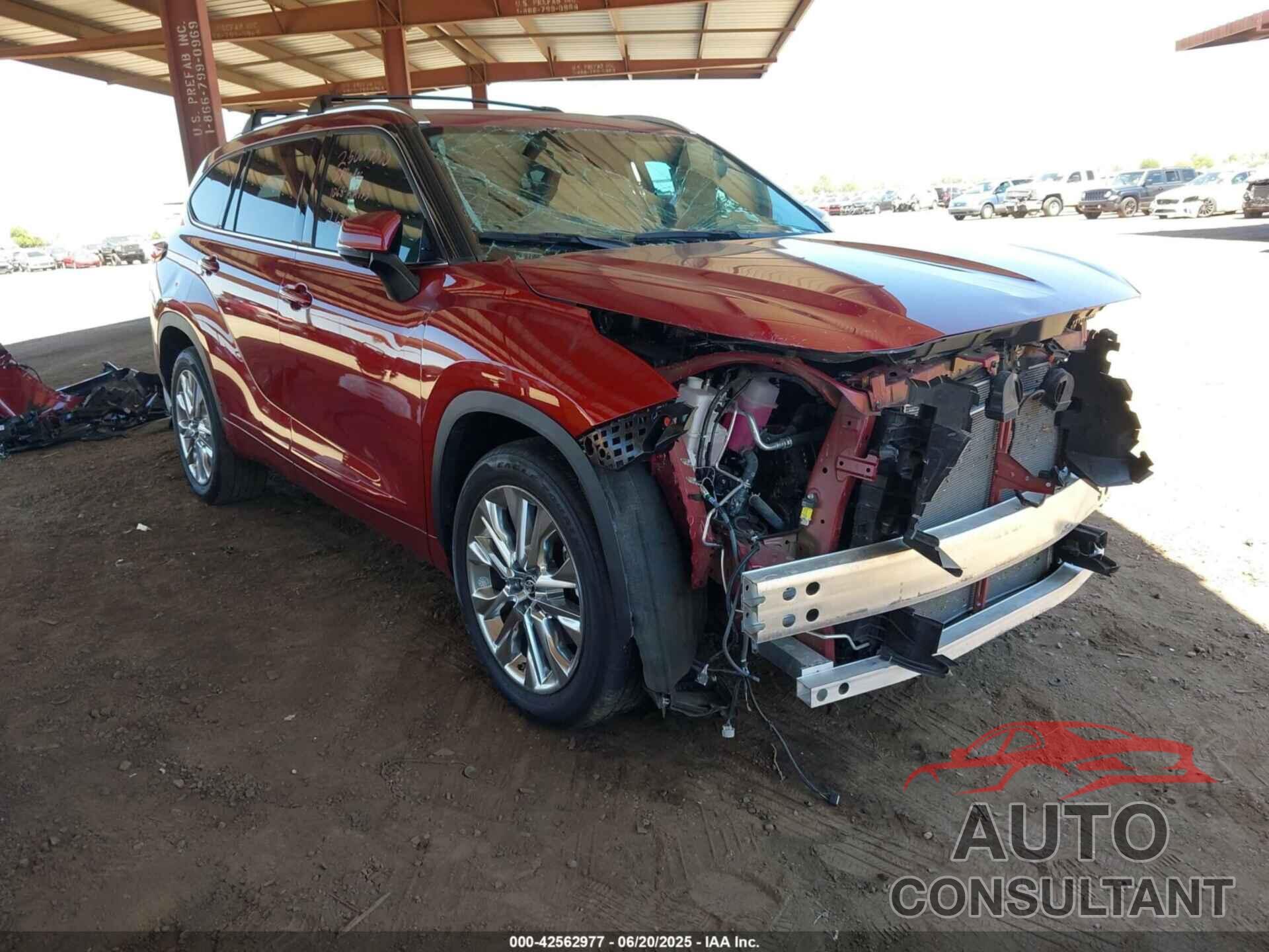 TOYOTA HIGHLANDER 2023 - 5TDKDRAH7PS032666