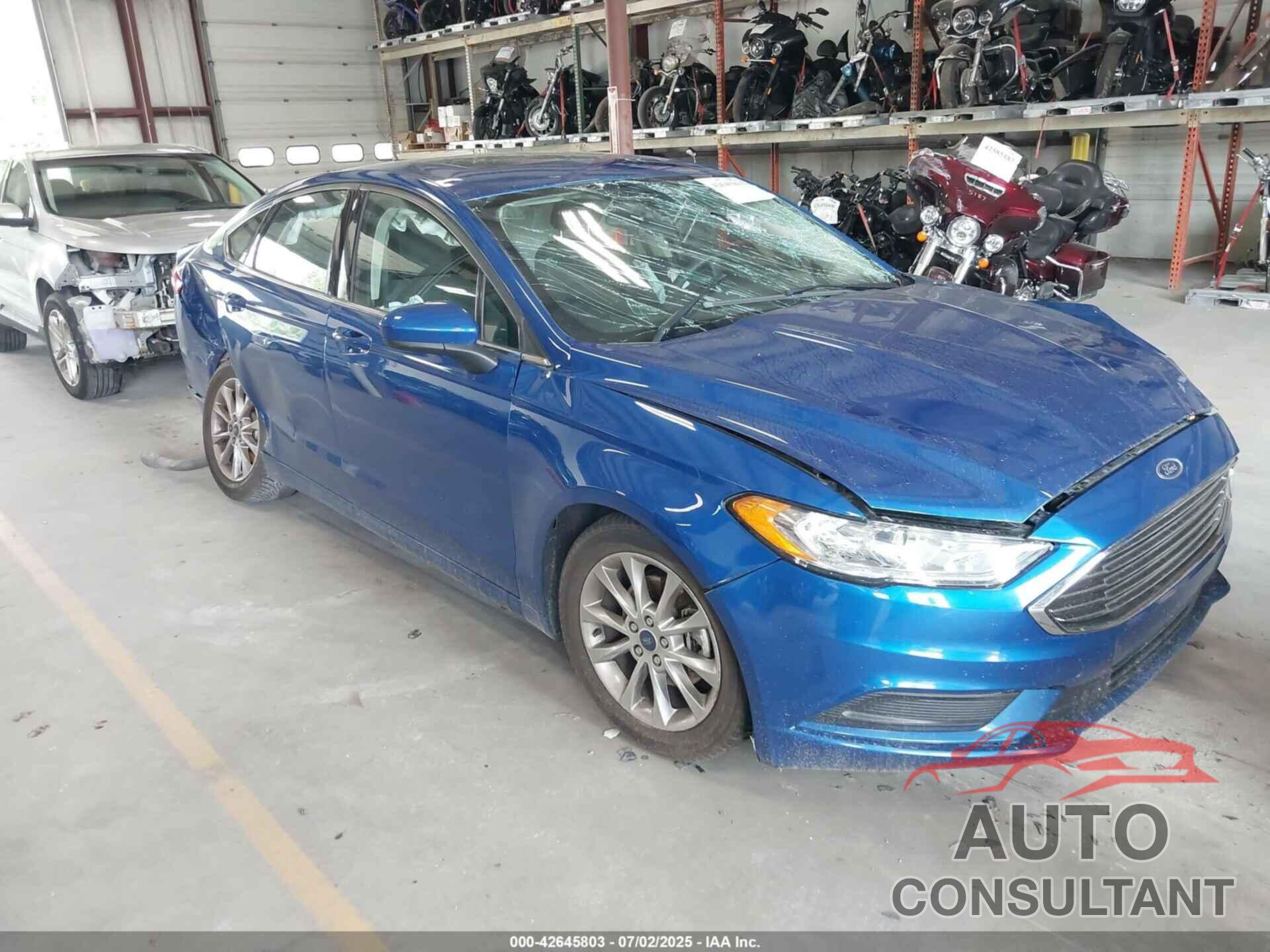FORD FUSION 2017 - 3FA6P0H72HR311356