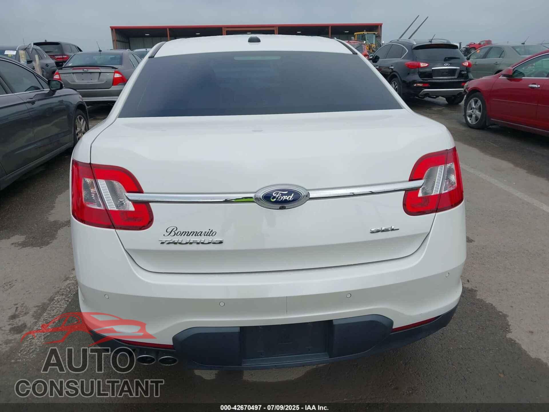 FORD TAURUS 2012 - 1FAHP2EW1CG138963