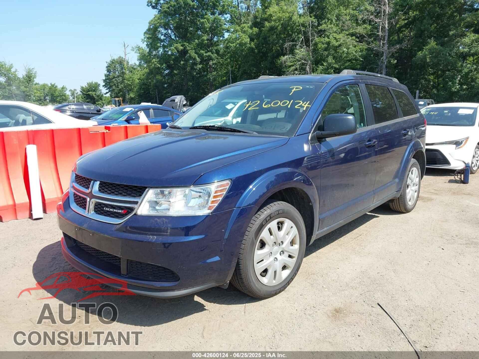 DODGE JOURNEY 2017 - 3C4PDCAB5HT653748