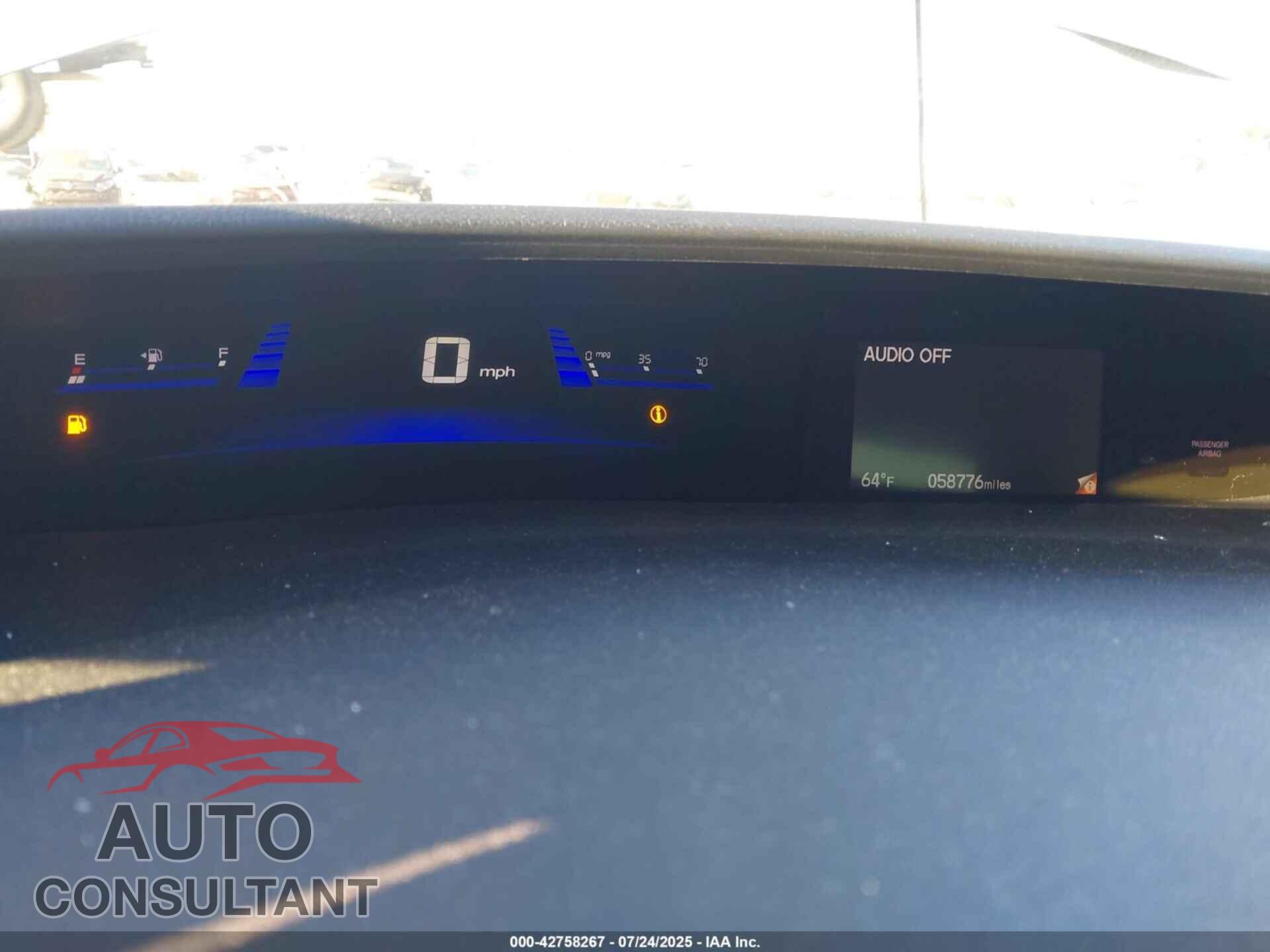 HONDA CIVIC 2014 - 19XFB2F51EE245813