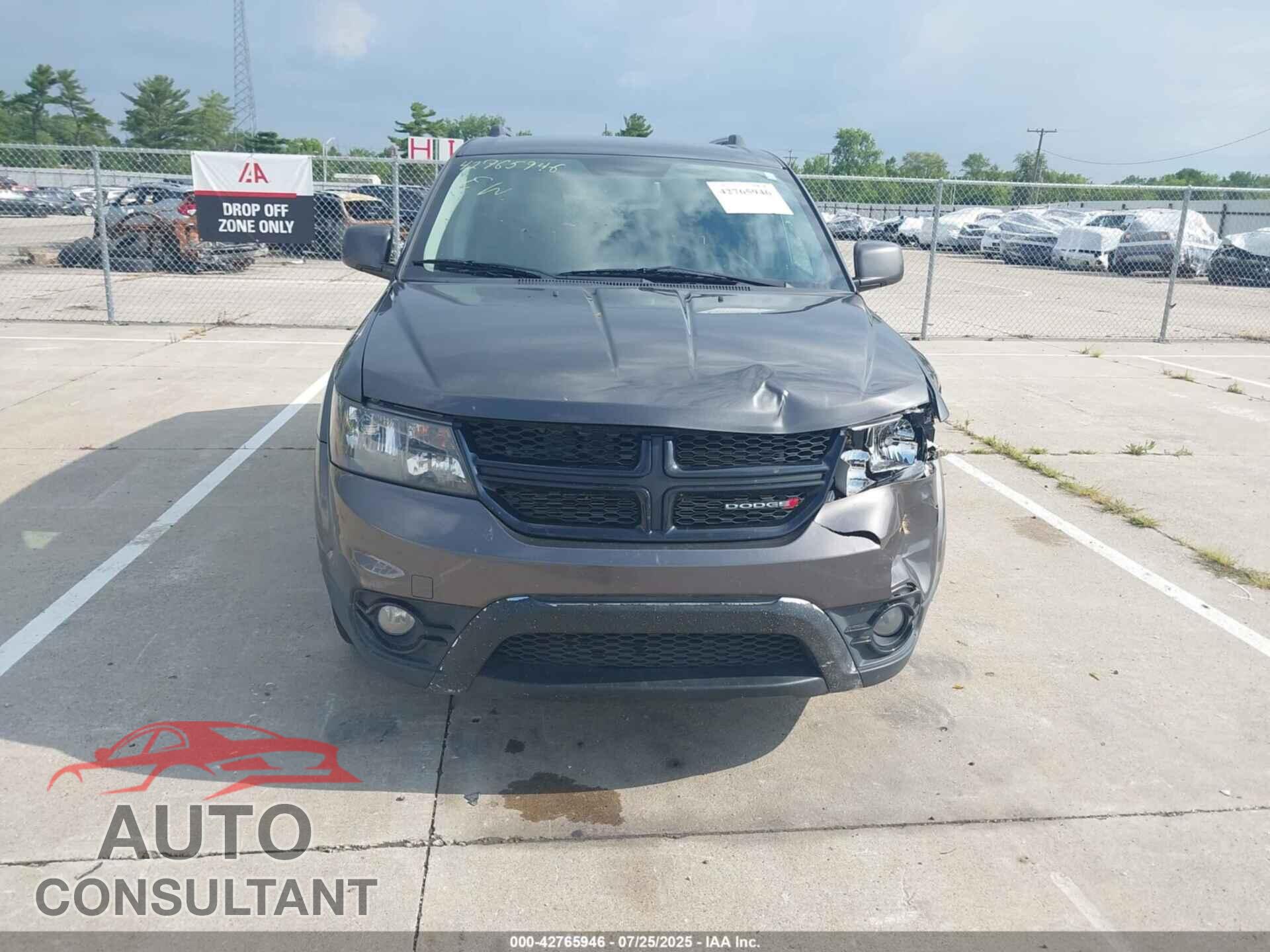 DODGE JOURNEY 2017 - 3C4PDDGG4HT555819