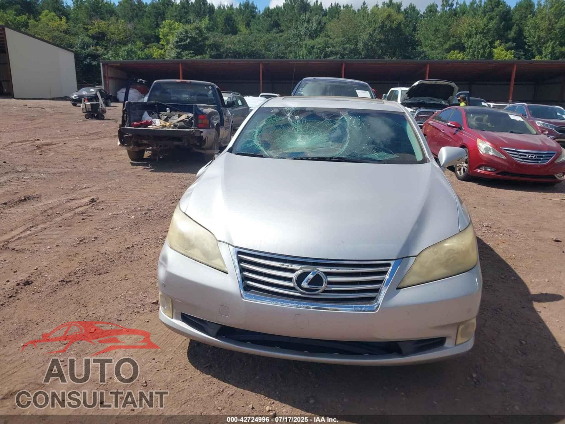 LEXUS ES 350 2010 - JTHBK1EG8A2378540