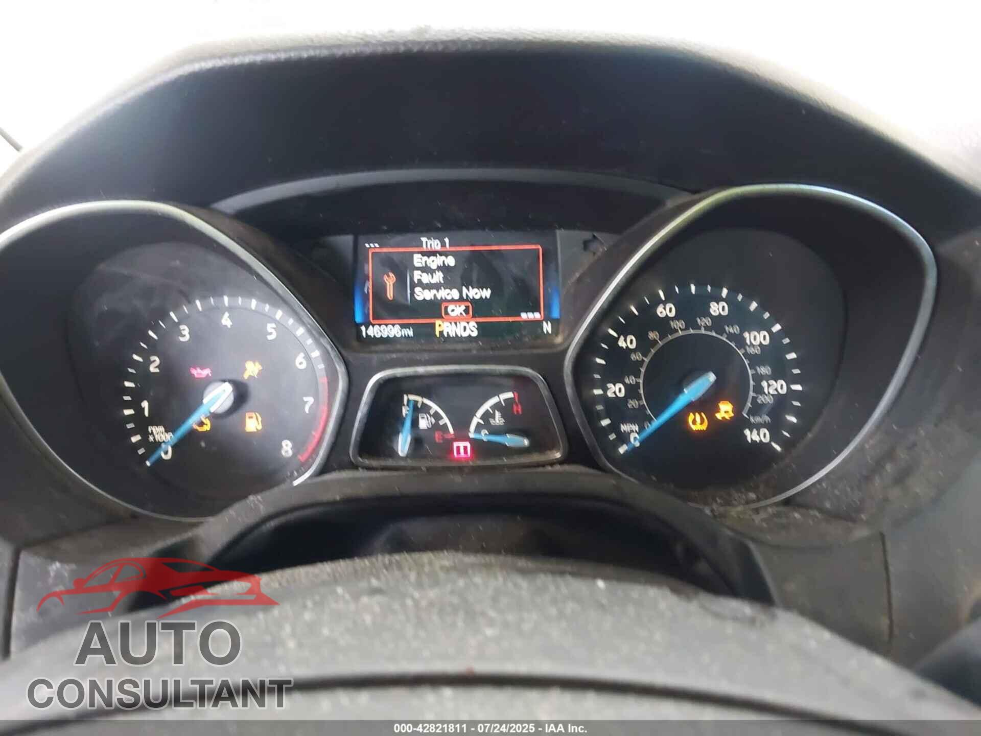FORD FOCUS 2017 - 1FADP3J21HL228331