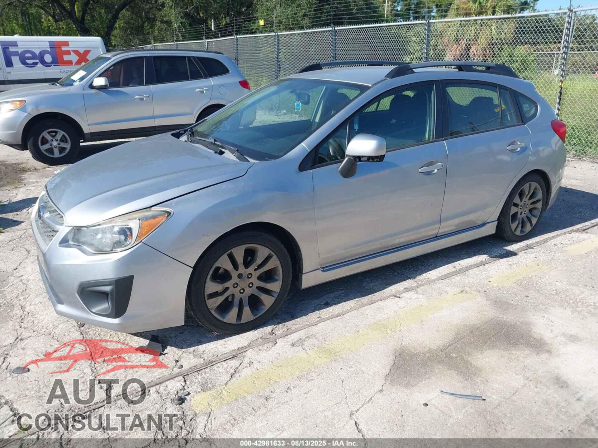 SUBARU IMPREZA 2014 - JF1GPAL65E8217879