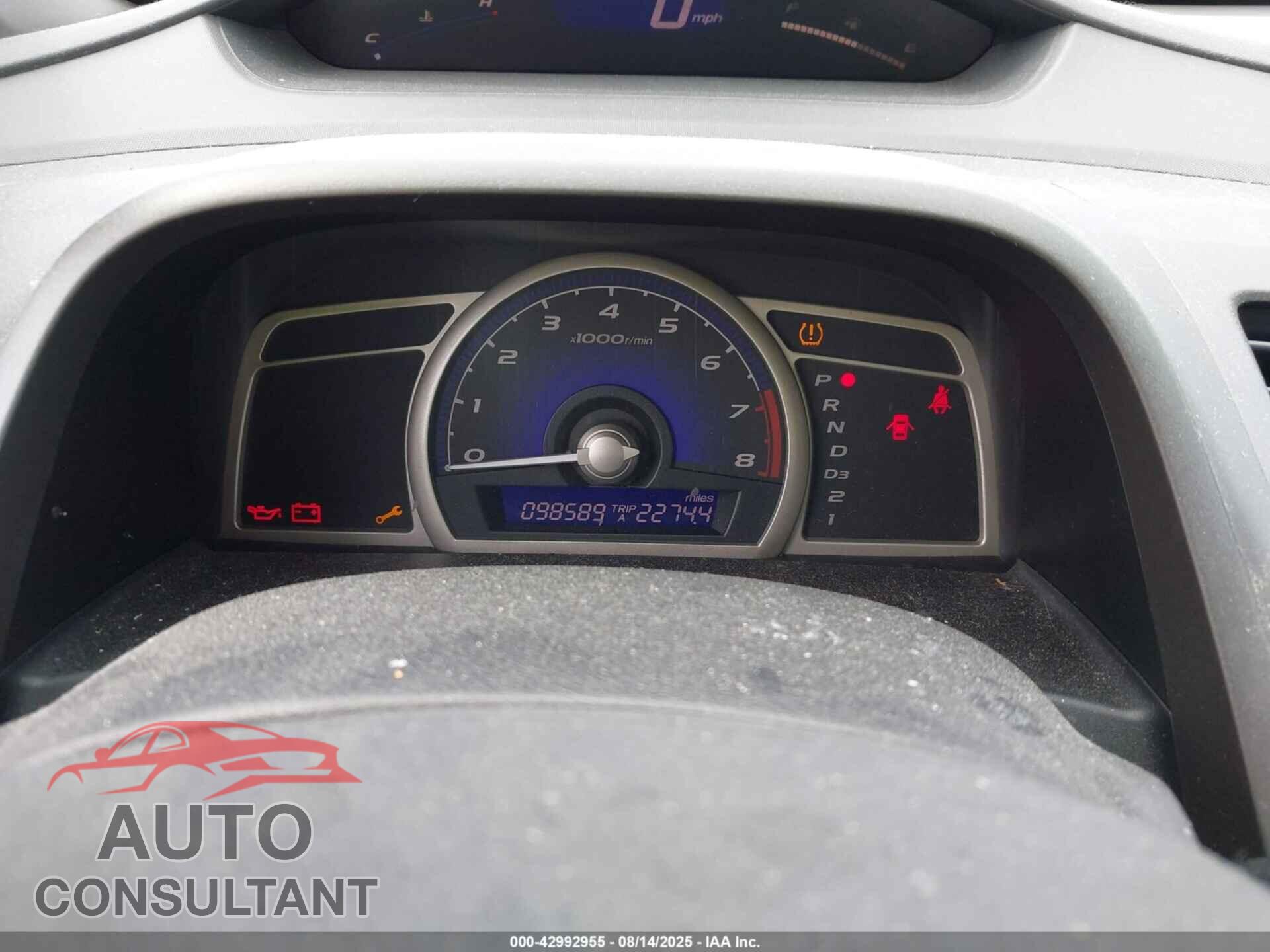 HONDA CIVIC 2010 - 2HGFA1F59AH317791