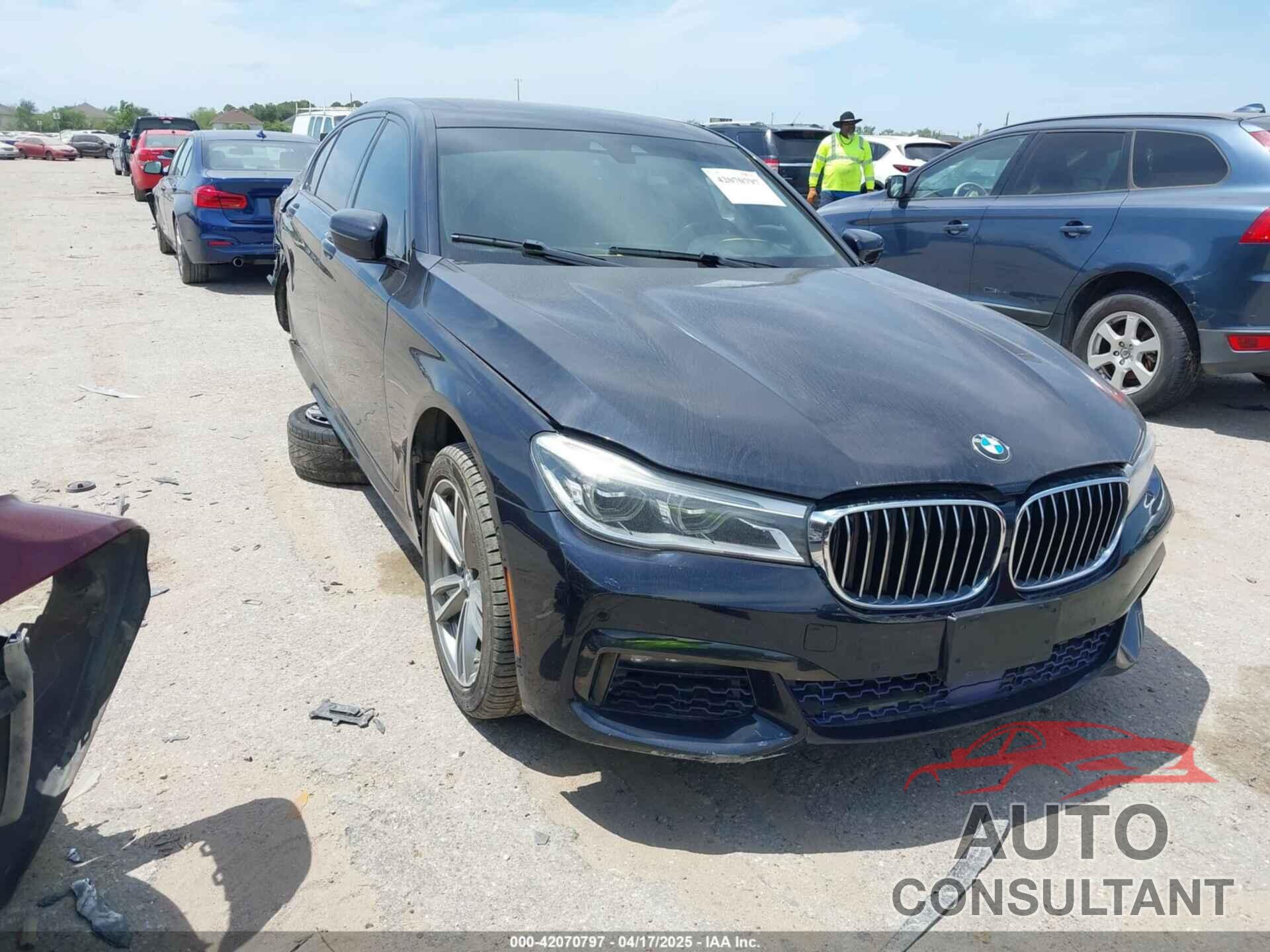 BMW 750I 2016 - WBA7F0C54GGL99255