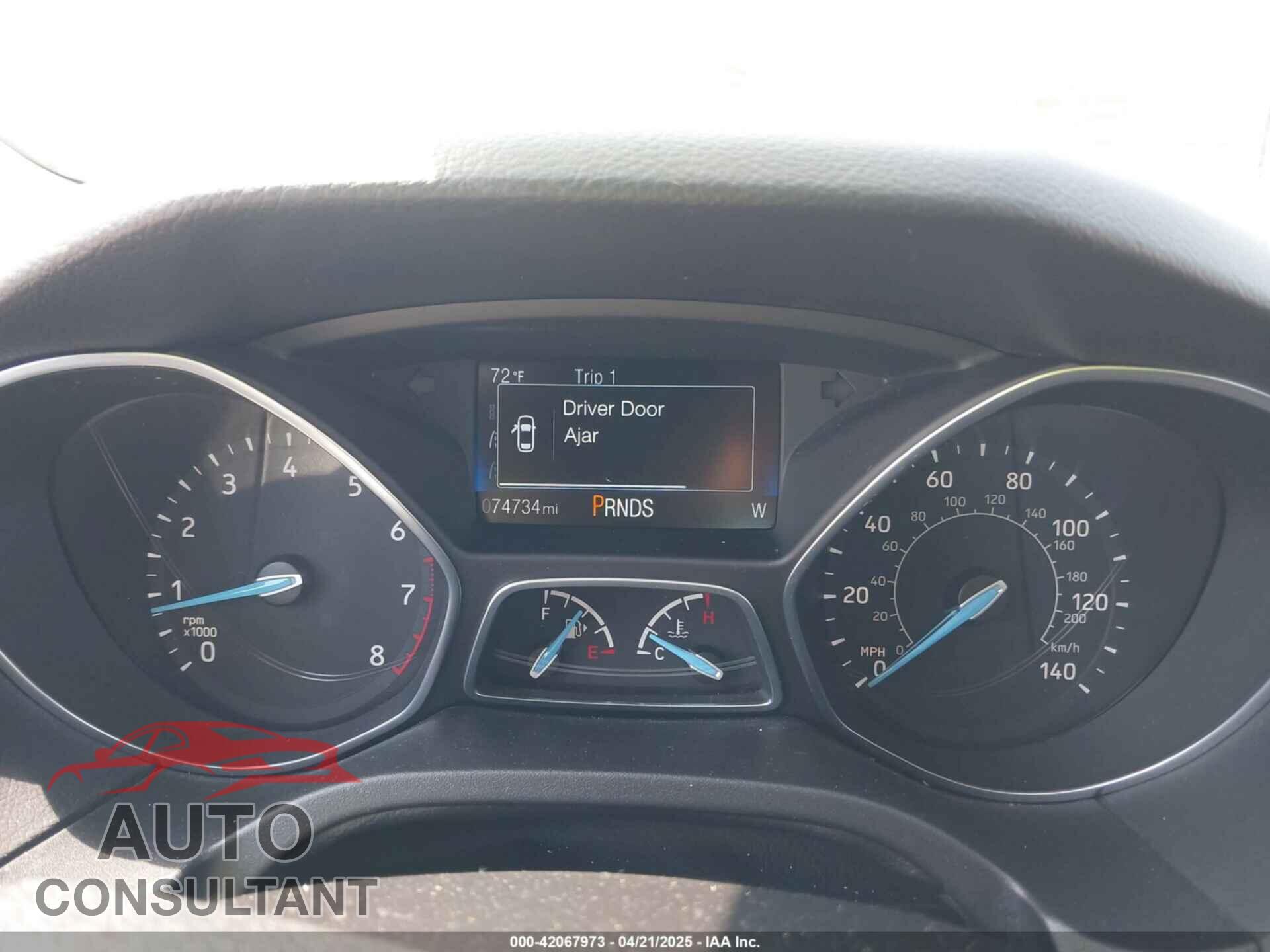 FORD FOCUS 2018 - 1FADP3FE6JL223294