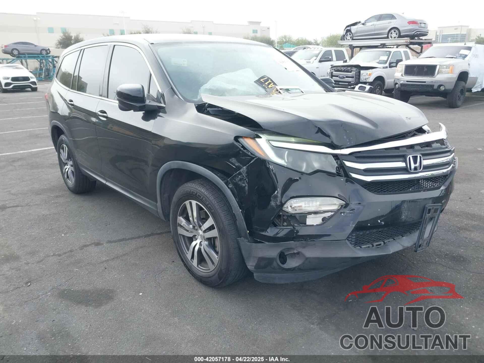 HONDA PILOT 2017 - 5FNYF5H35HB013417