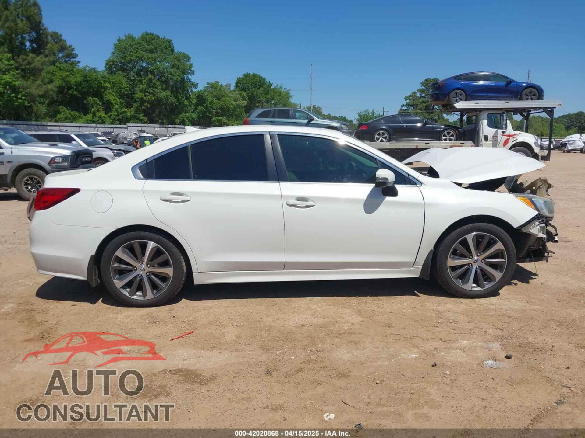 SUBARU LEGACY 2016 - 4S3BNBN60G3046293