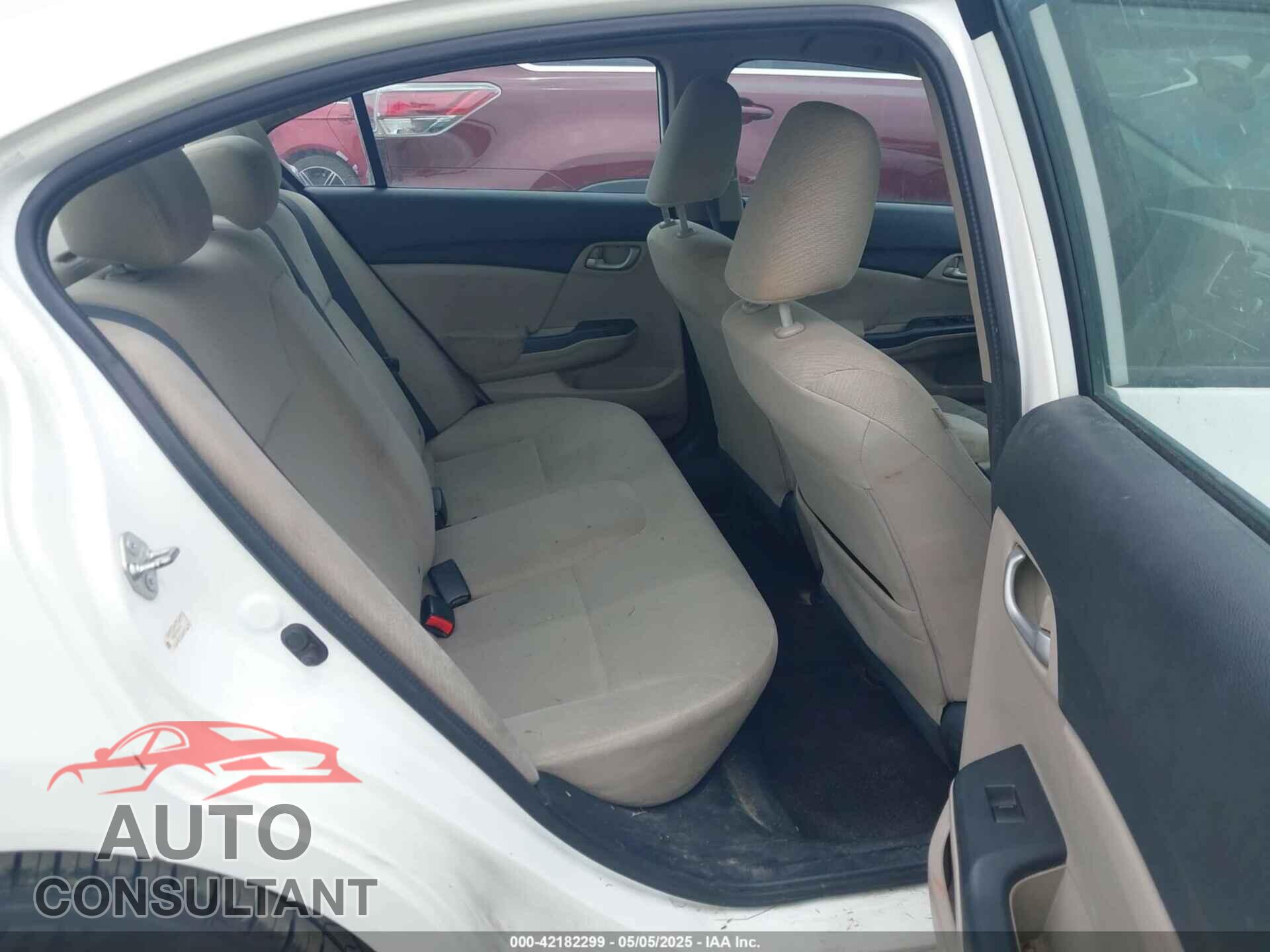 HONDA CIVIC 2013 - 2HGFB2F53DH501552