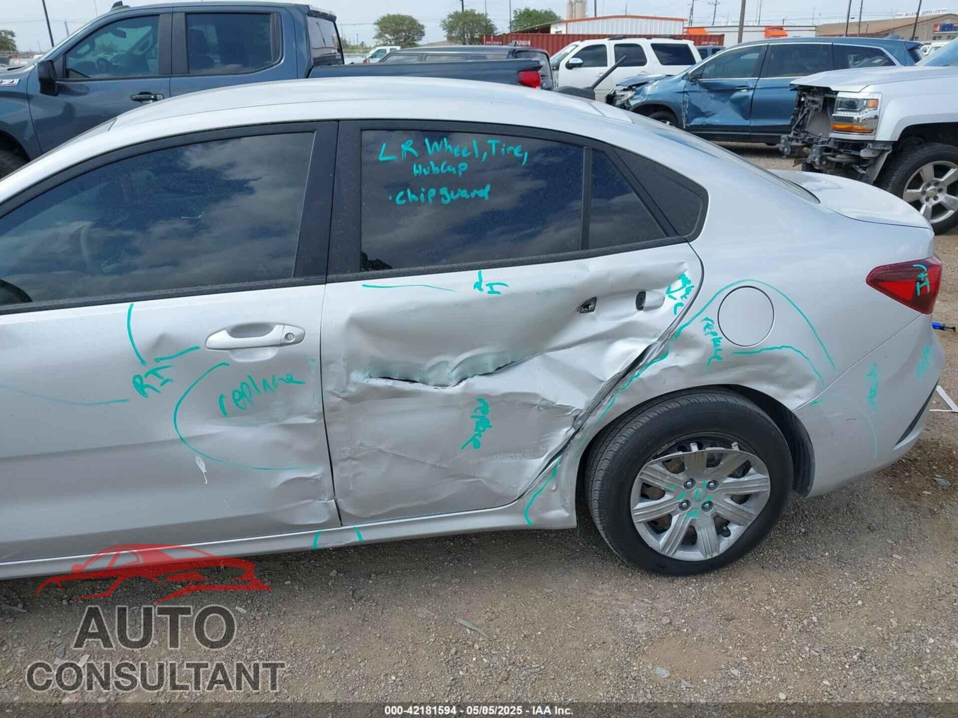 KIA RIO 2022 - 3KPA24AD4NE476161