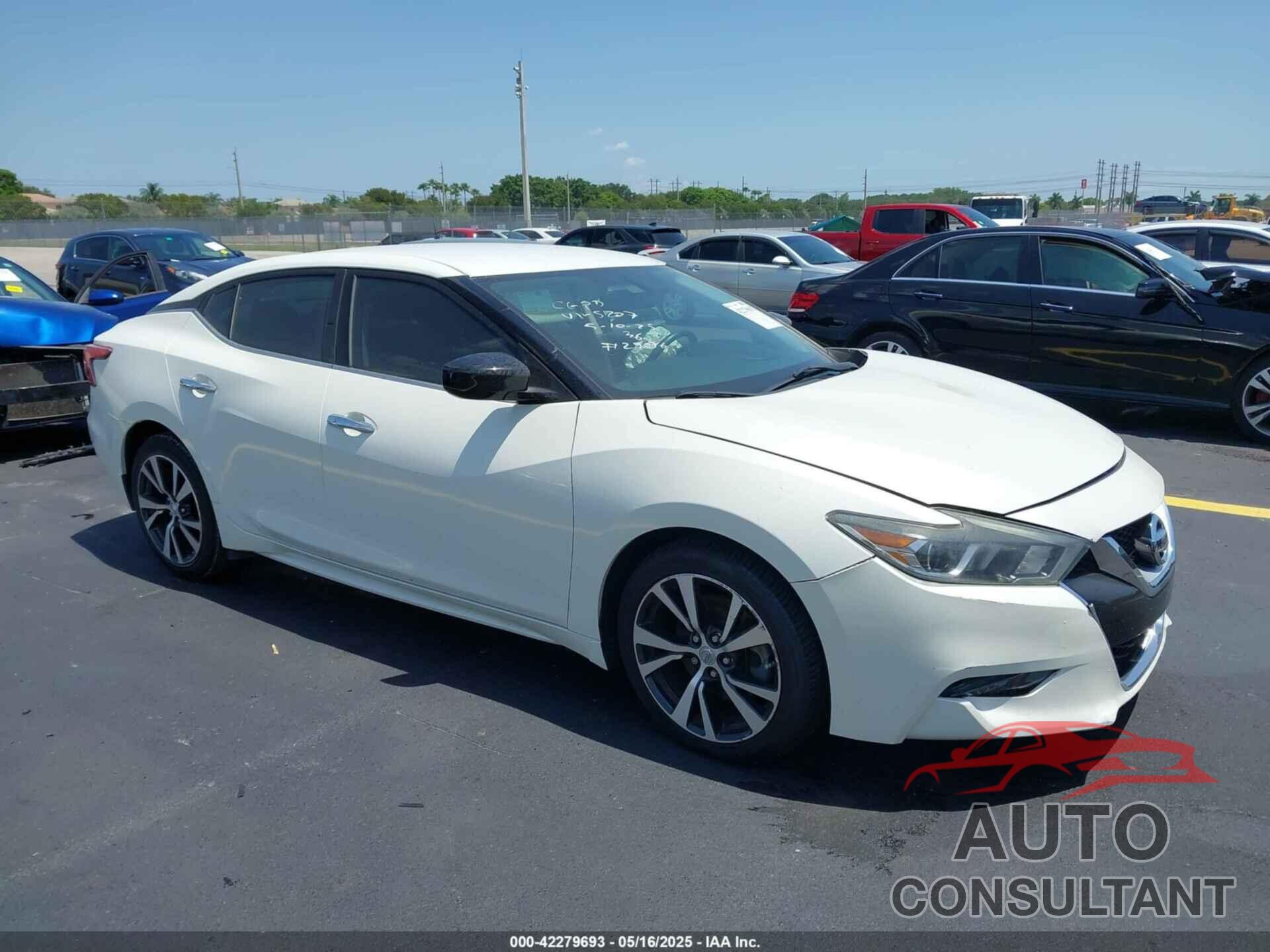 NISSAN MAXIMA 2016 - 1N4AA6AP5GC435207