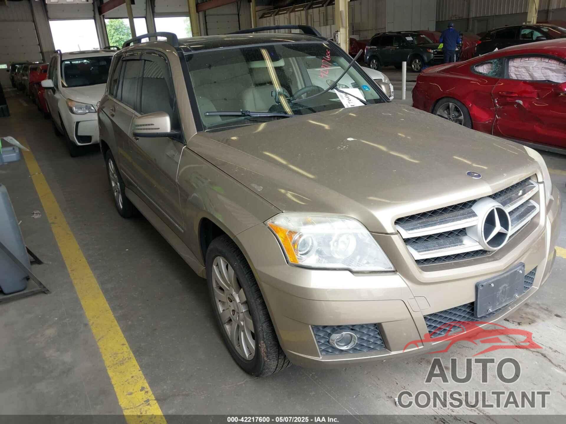 MERCEDES-BENZ GLK 350 2010 - WDCGG8HB6AF401849